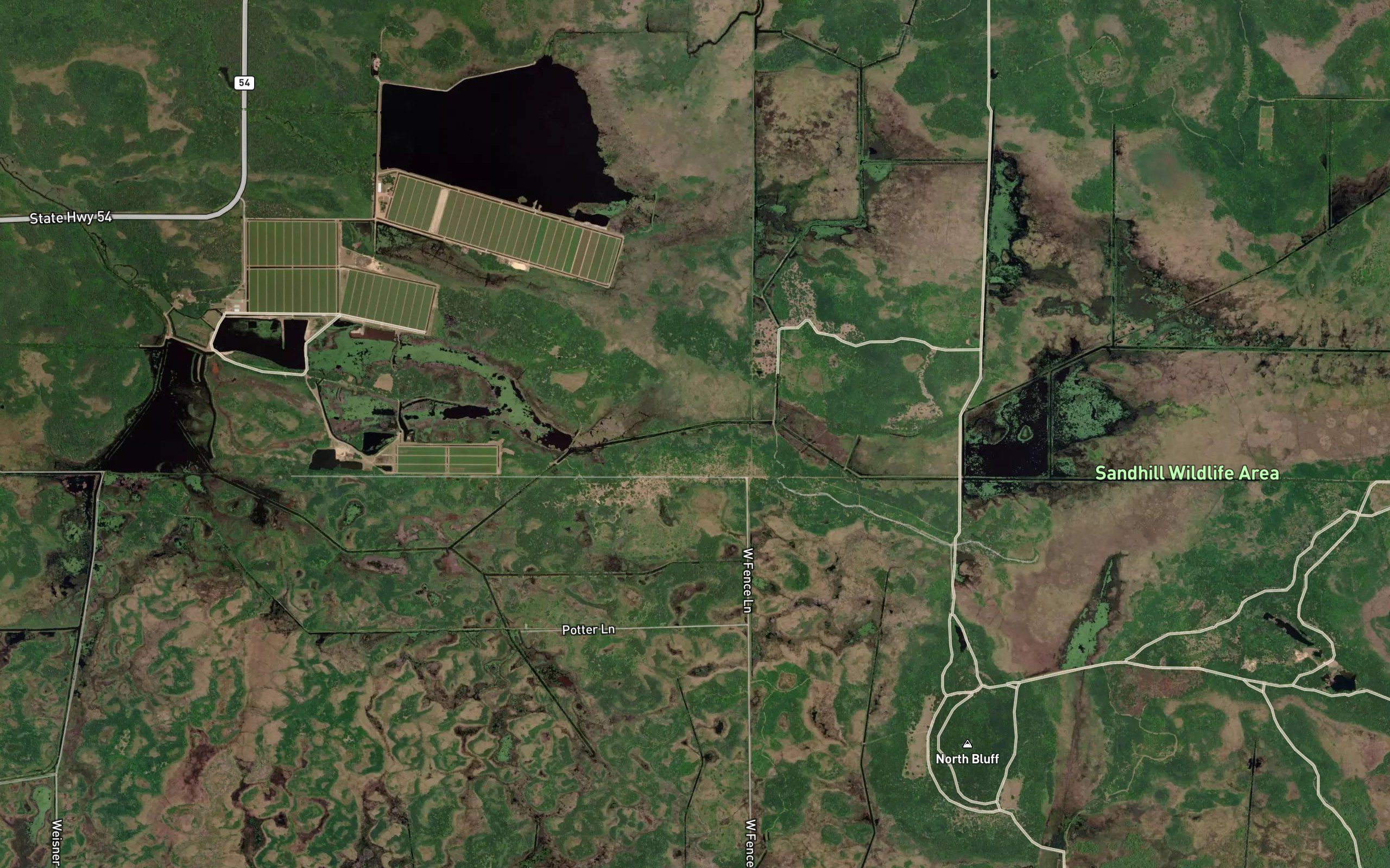 North, South, and West Gallagher Flowages 16