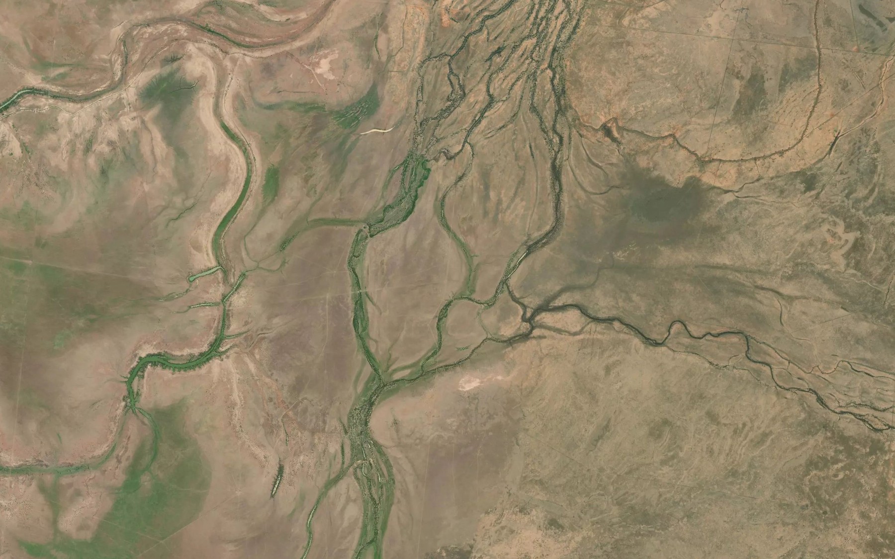 Satellite map of the Dixey Creek
