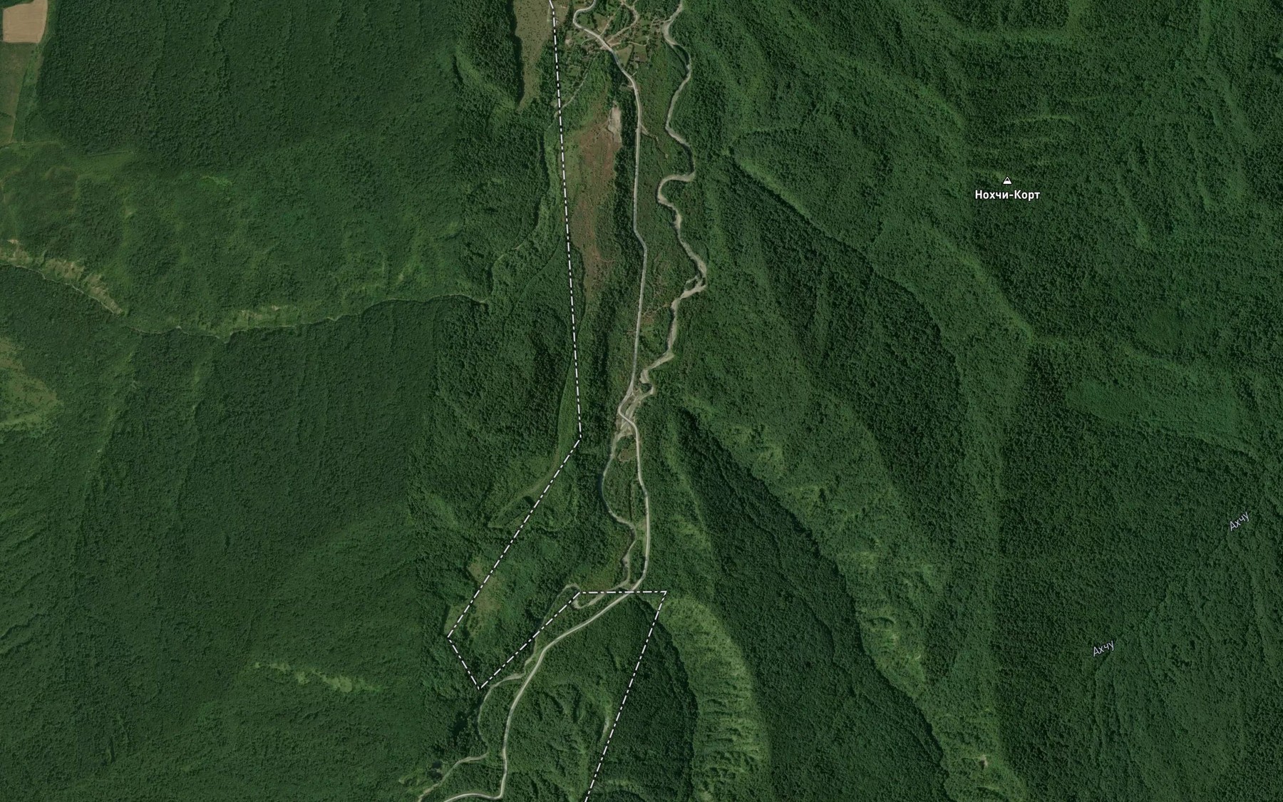 Satellite map of the Sal-Ali