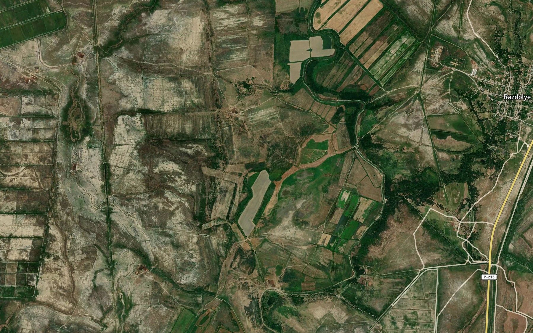 Satellite map of the Artel'nyy Kanal