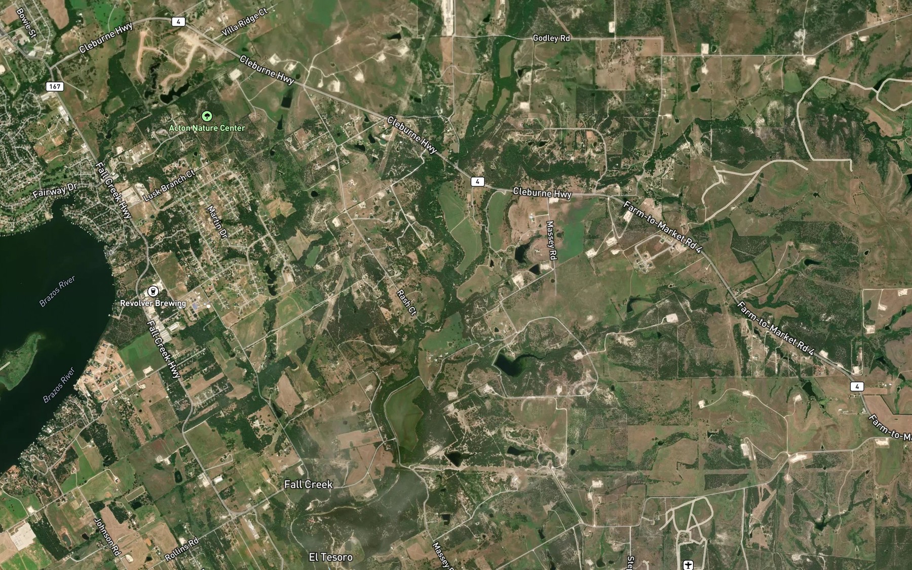 Satellite map of the Station Branch