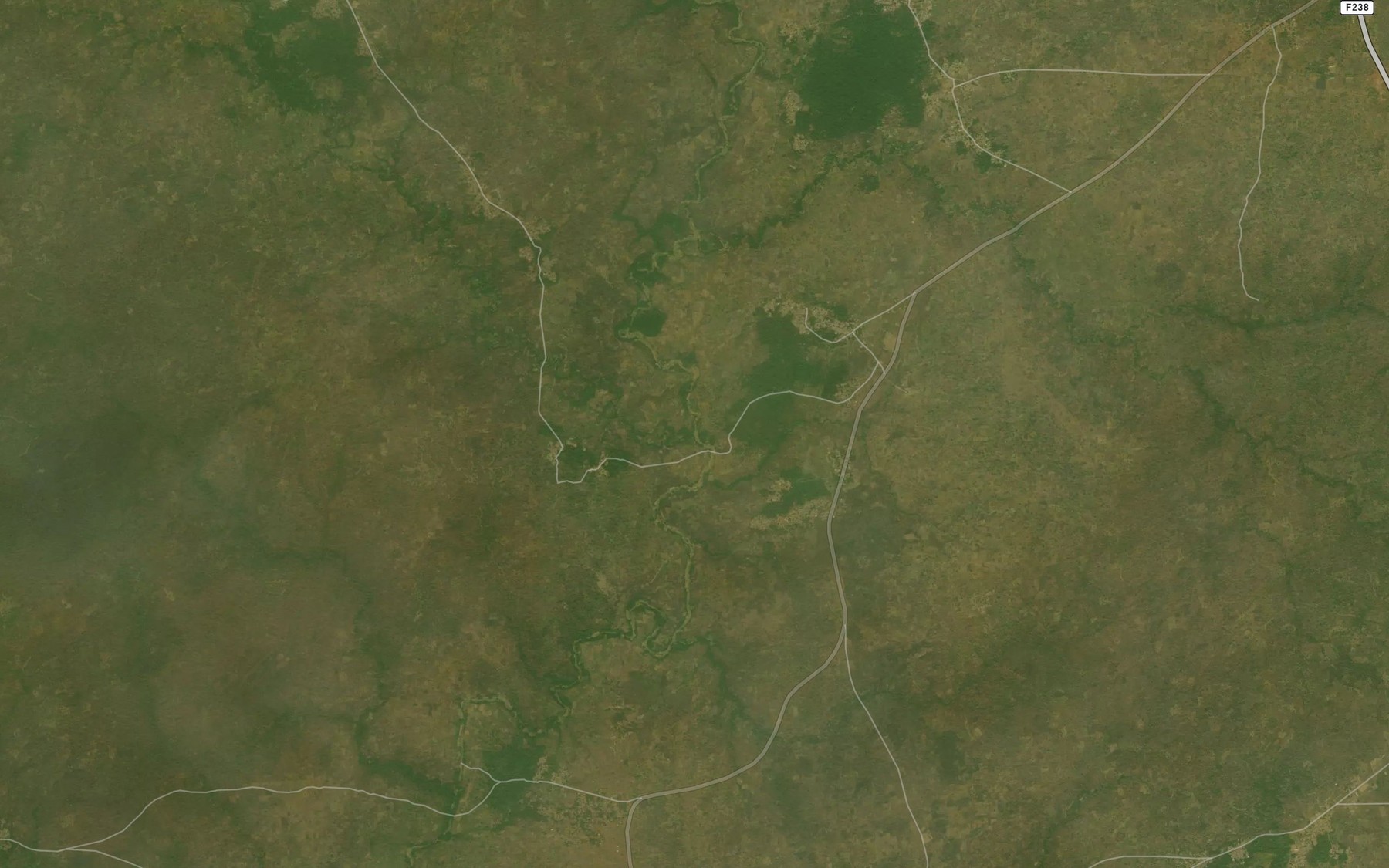Satellite map of the River Otobi