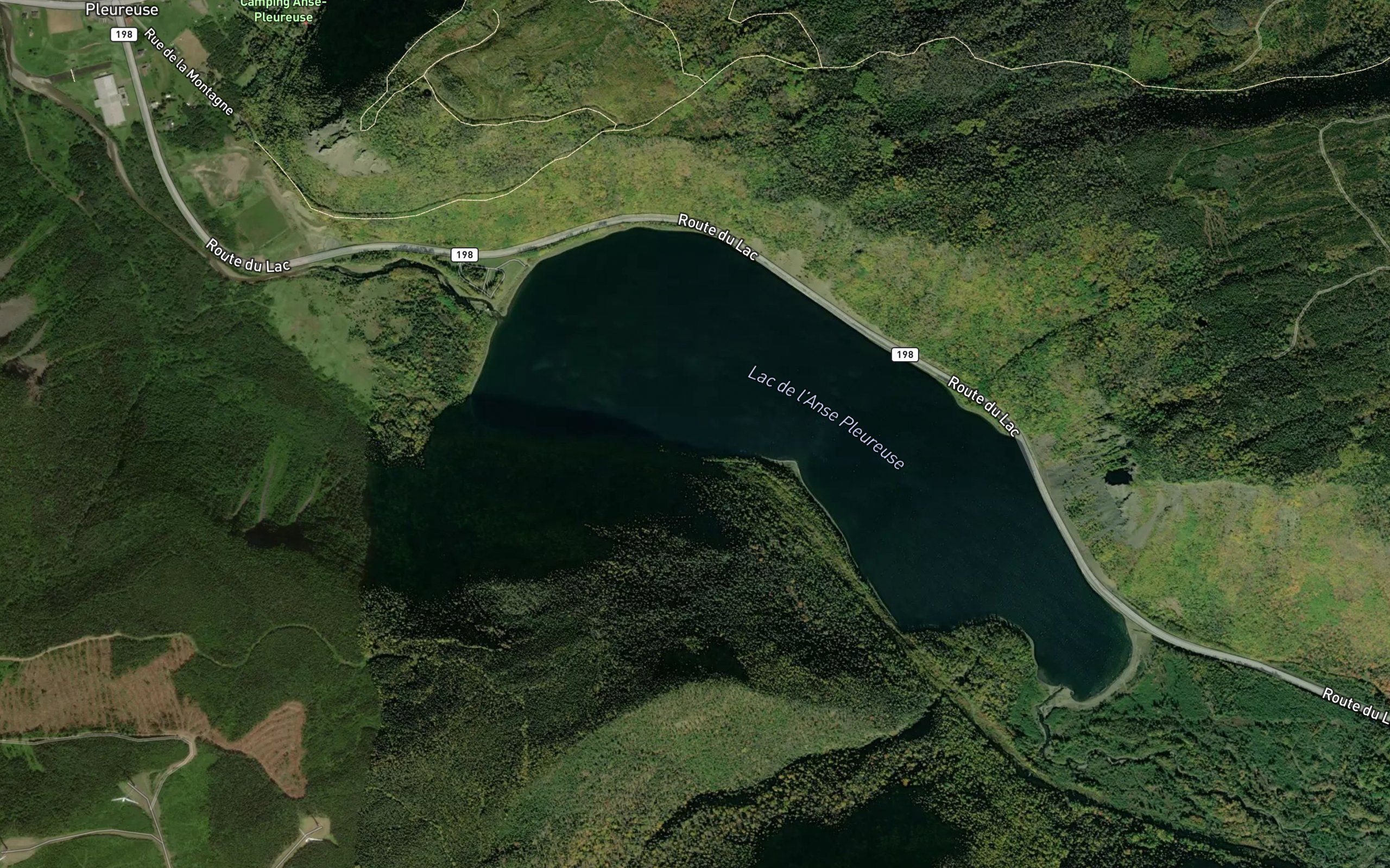 Lac de l'Anse Pleureuse