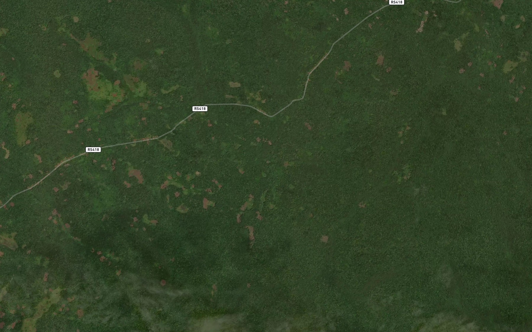 Satellite map of the Diavo