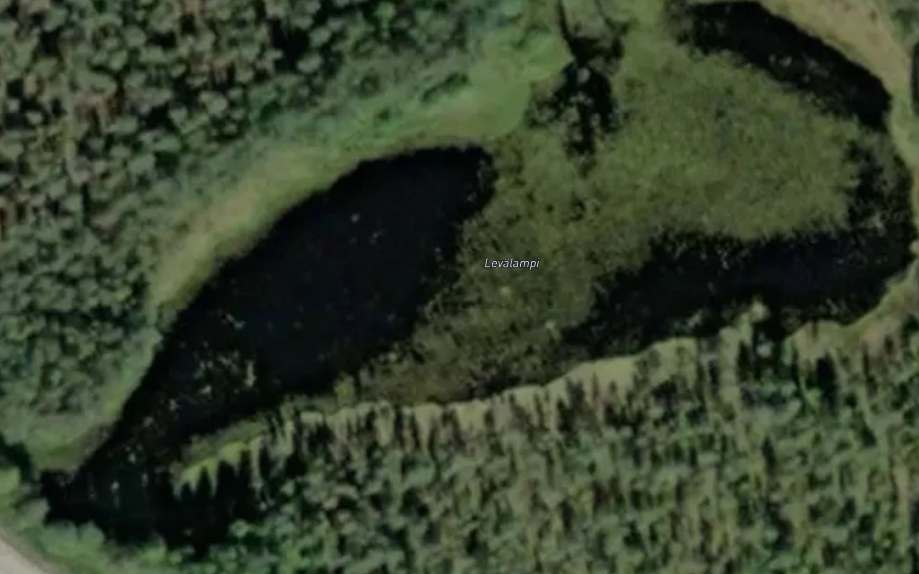 Satellite map of the Levalampi