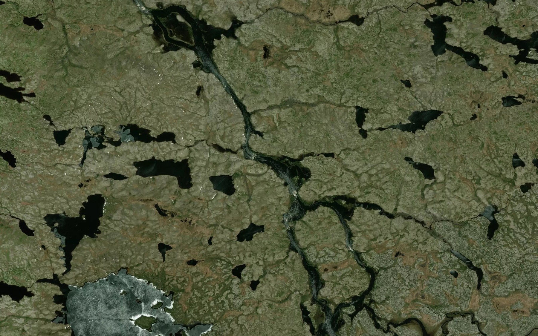 Satellite map of the Chenal Masta