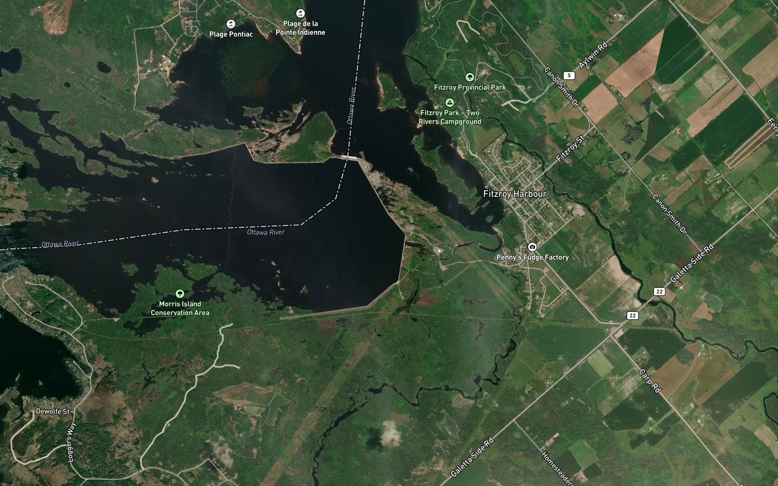 Mississippi River Snye