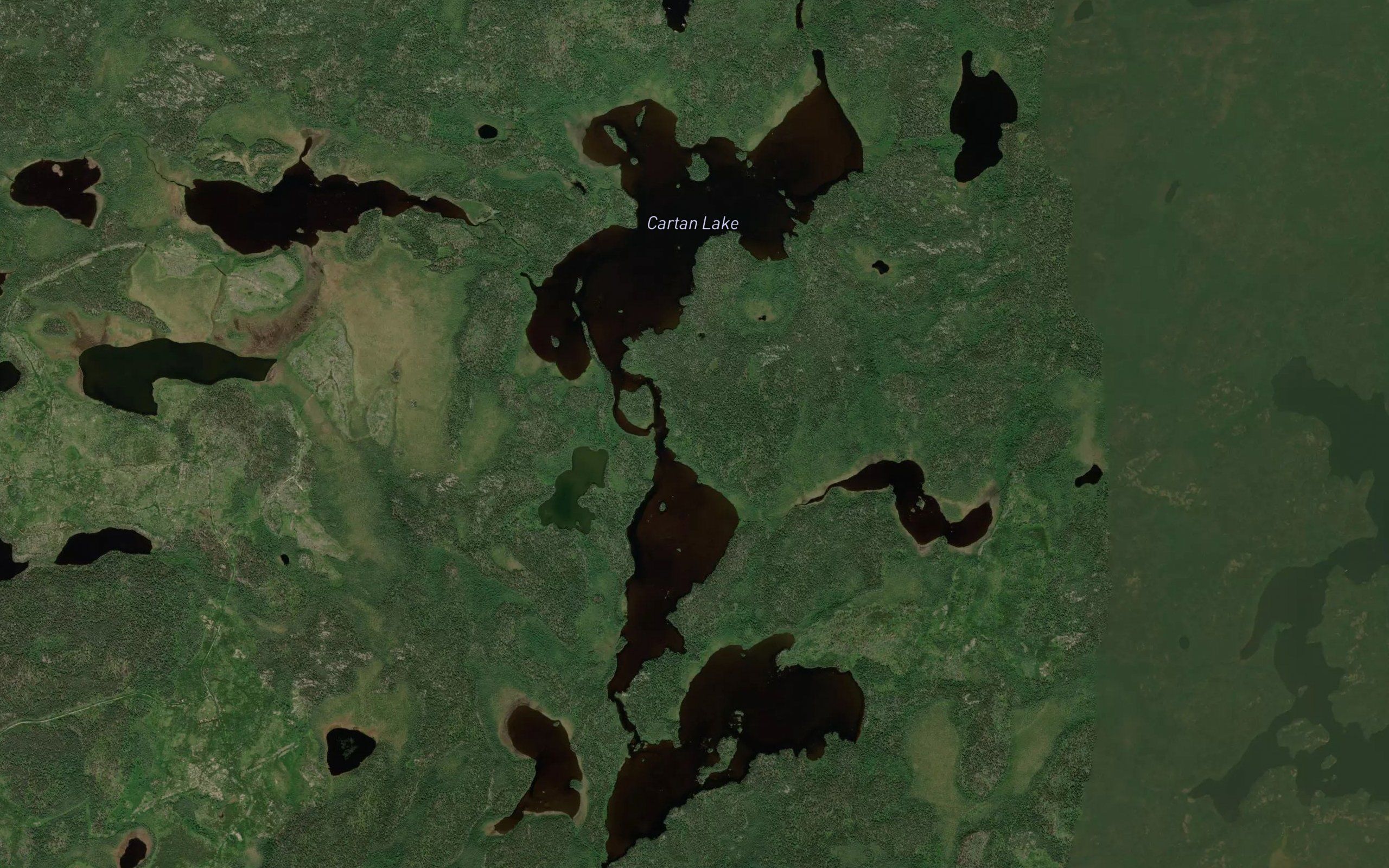 Cartan Lake