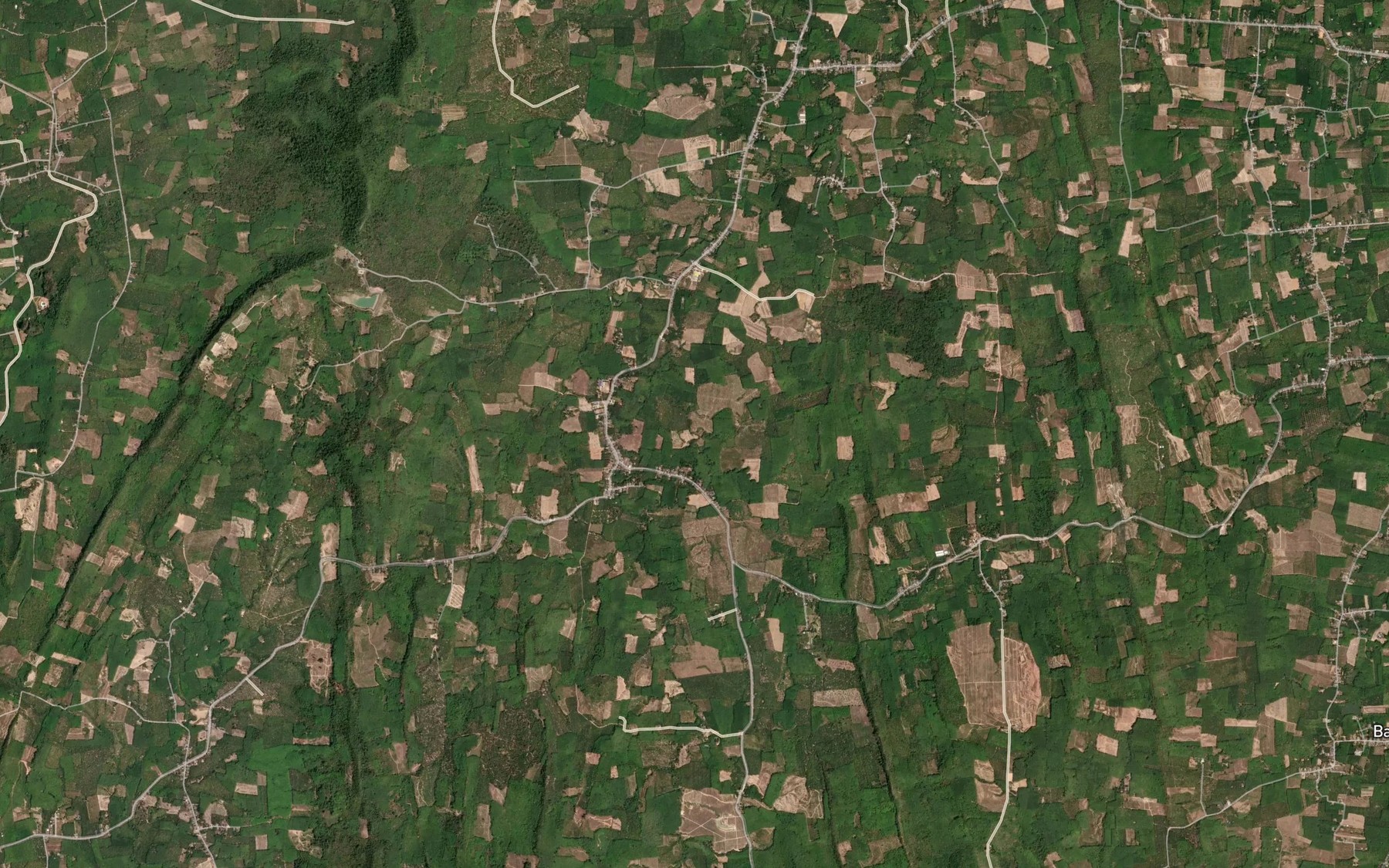 Satellite map of the Huai Hin