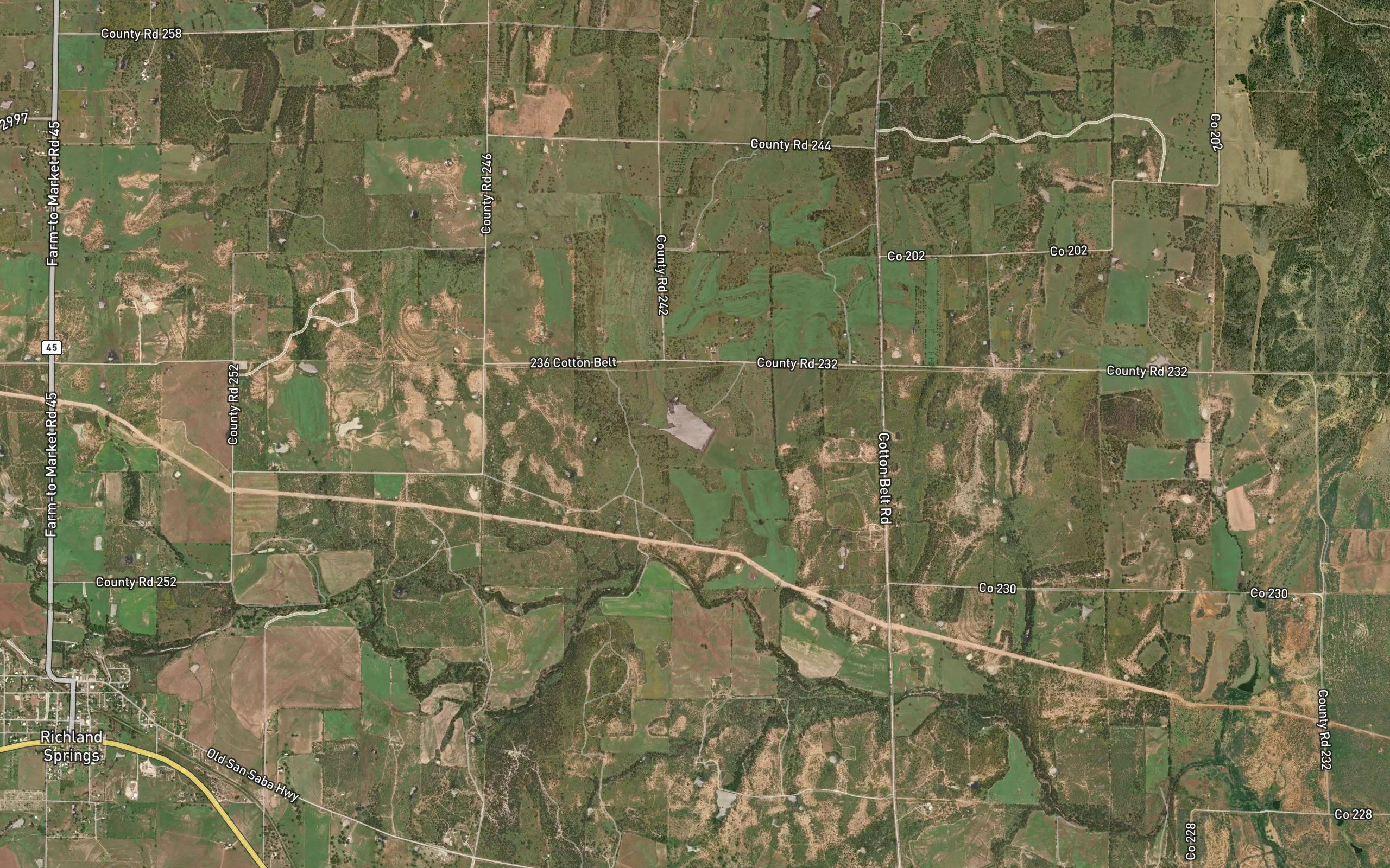 Lower San Saba Watershed Reservoir
