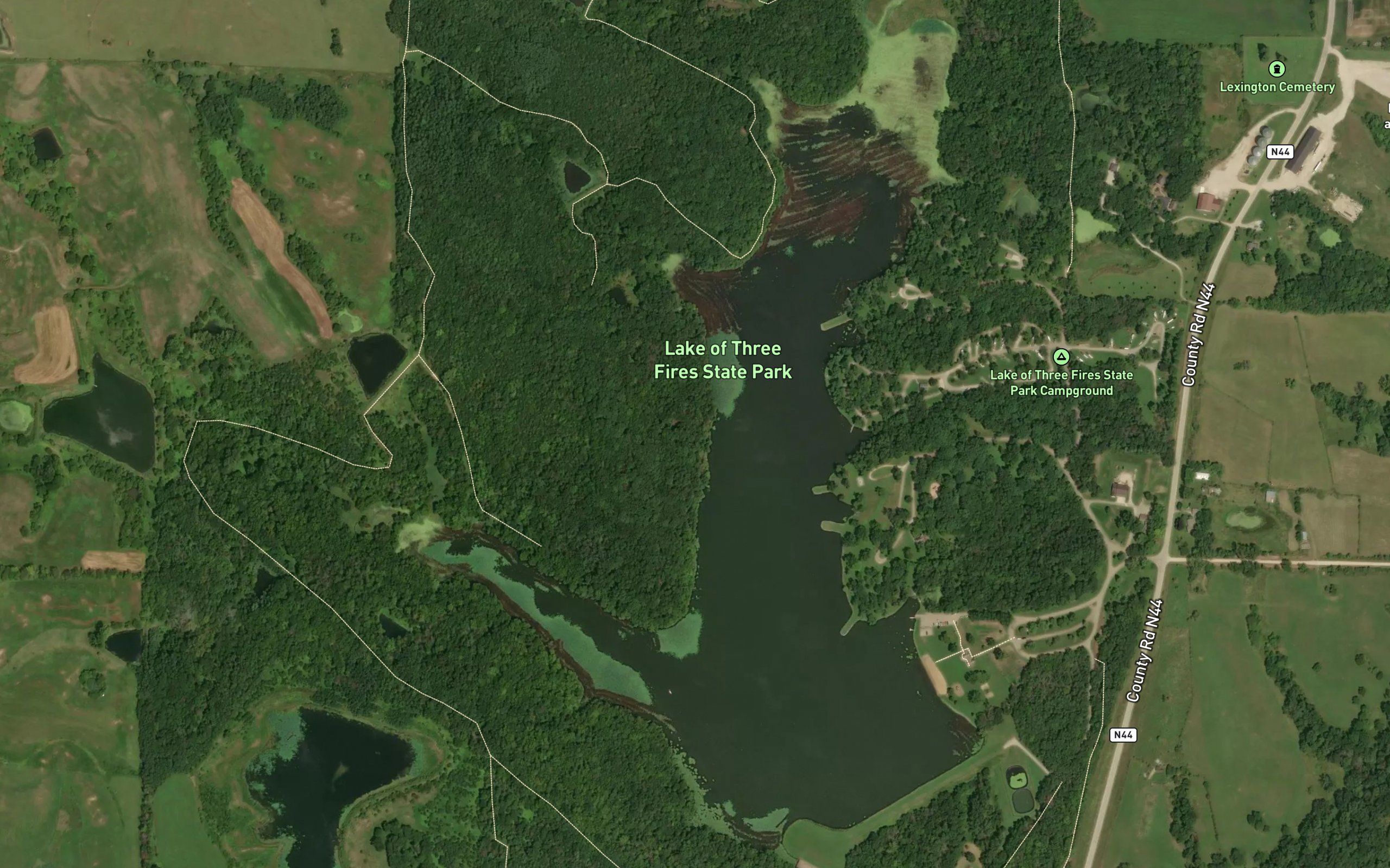 Lake of Three Fires