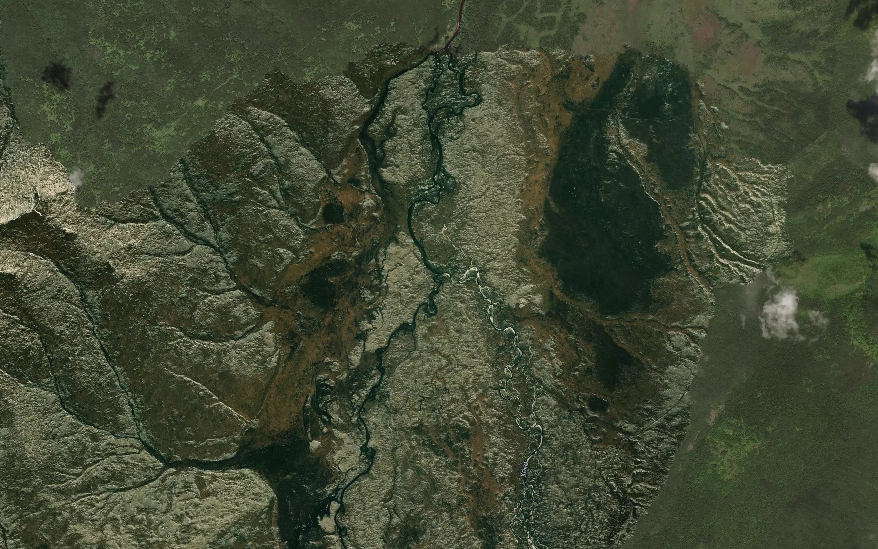 Satellite map of the Marevaya