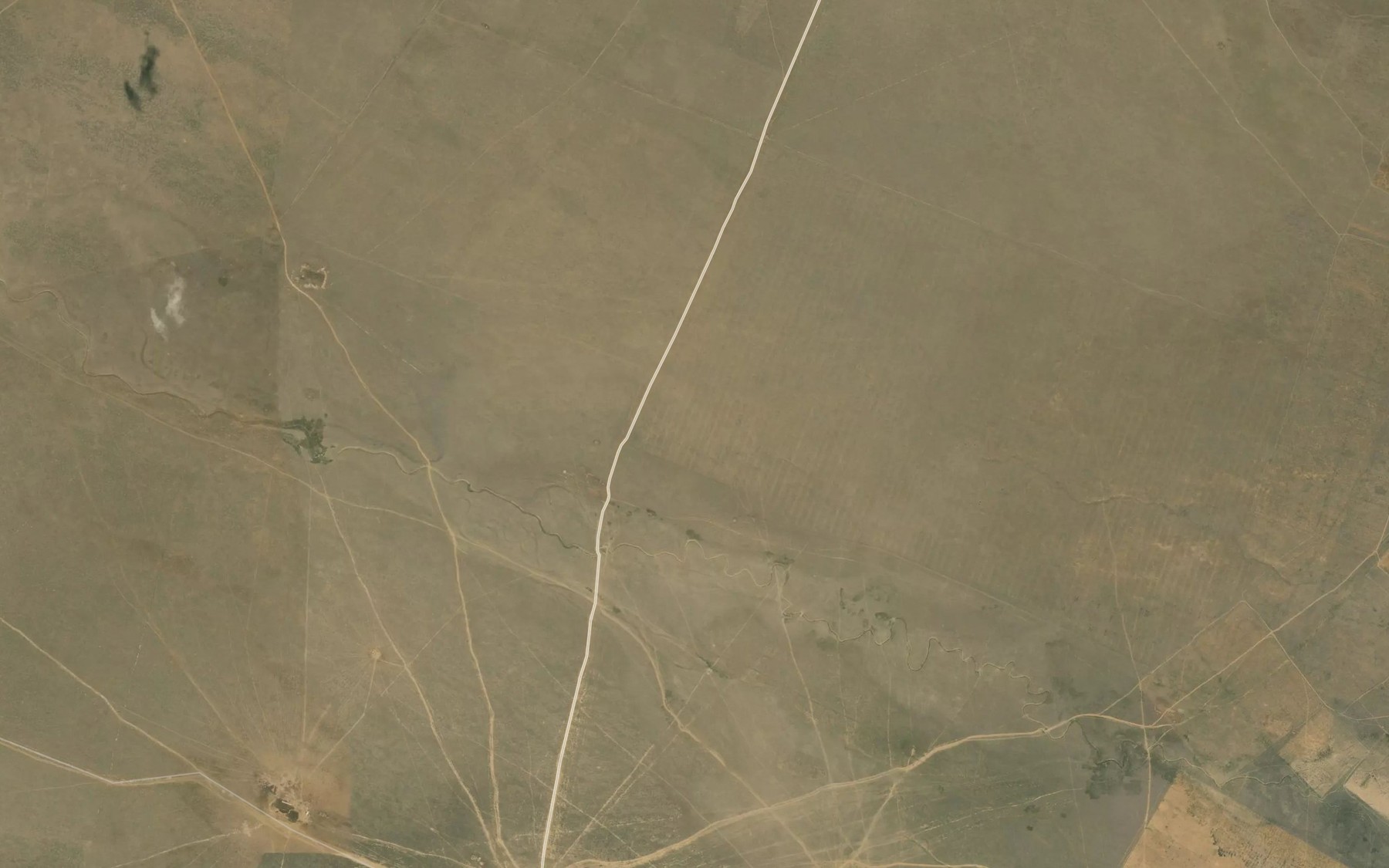 Satellite map of the Balka Khar-Zaukha