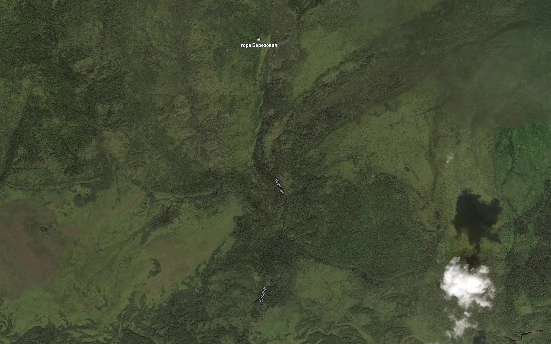Satellite map of the Muli