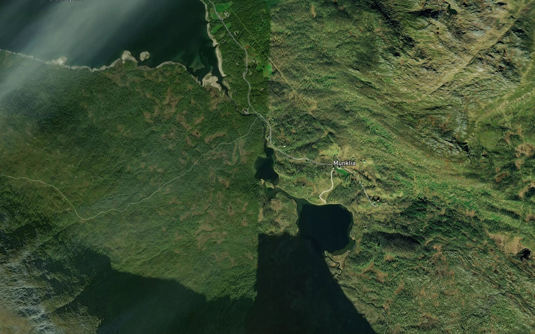 Satellite map of the Litlevatnet