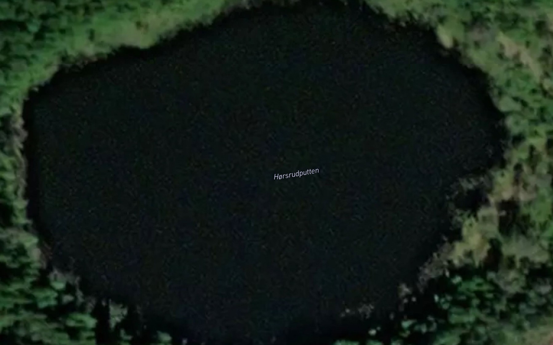 Satellite map of the Horsrudputten