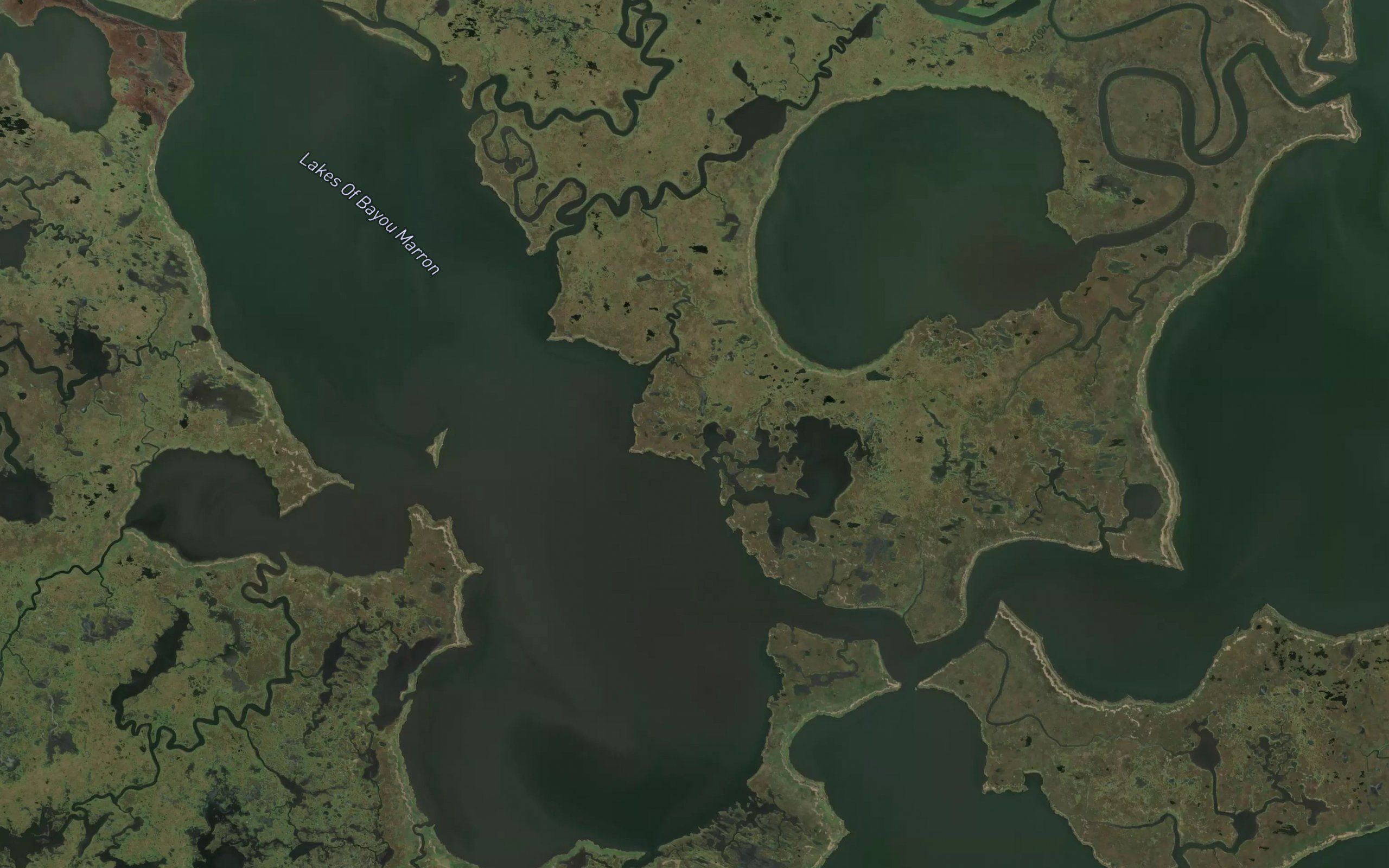 Lakes of Bayou Marron