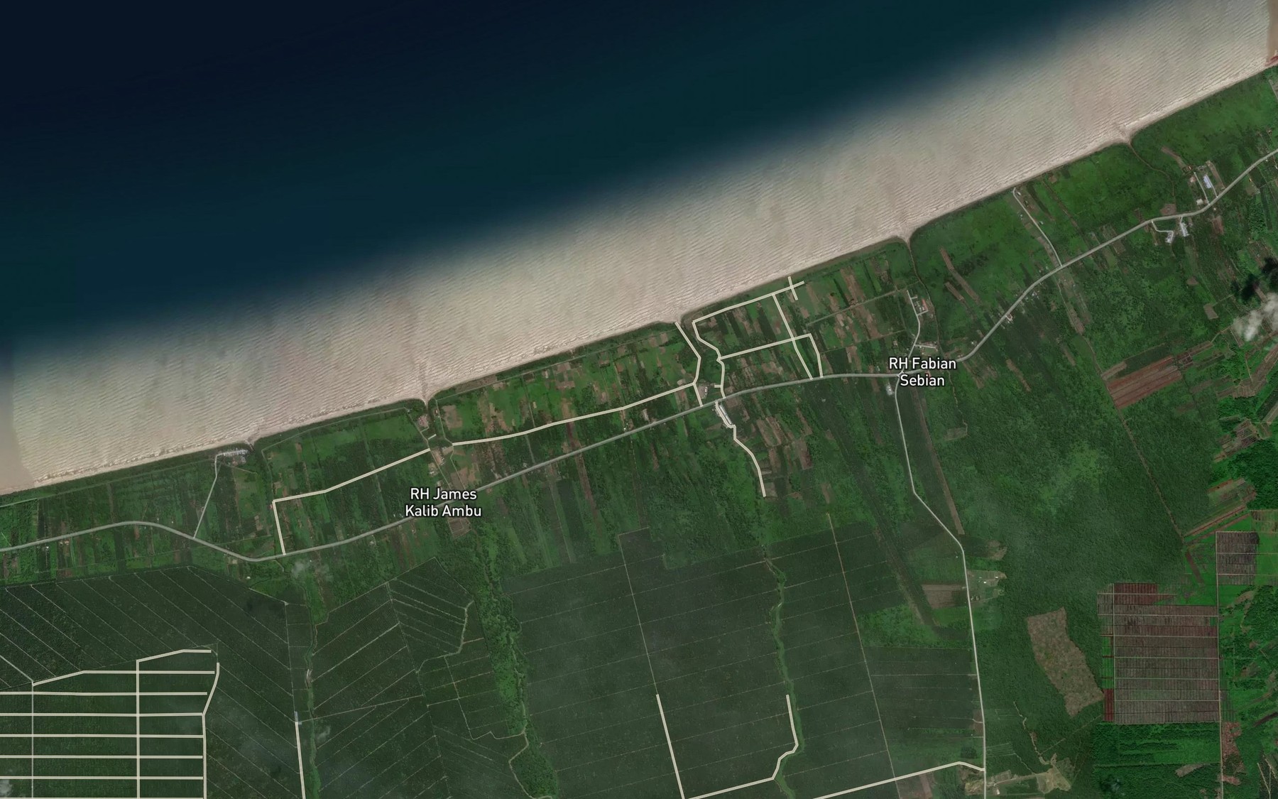 Satellite map of the Sungai Terus