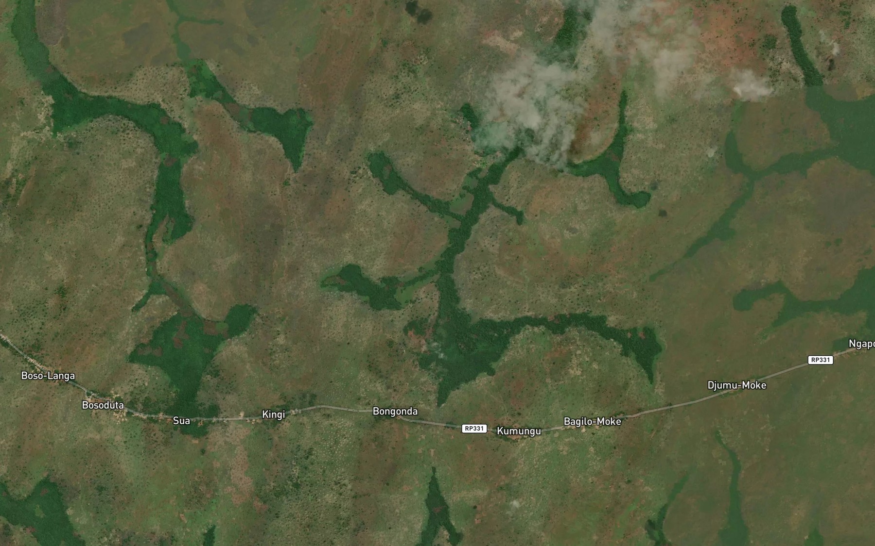 Satellite map of the Kuka