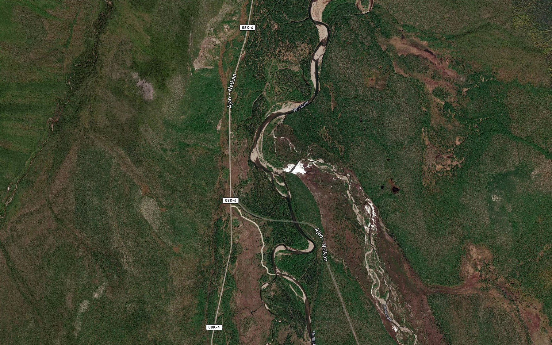 Satellite map of the Gonochan