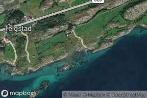 Satellite map of the Melkarvikja