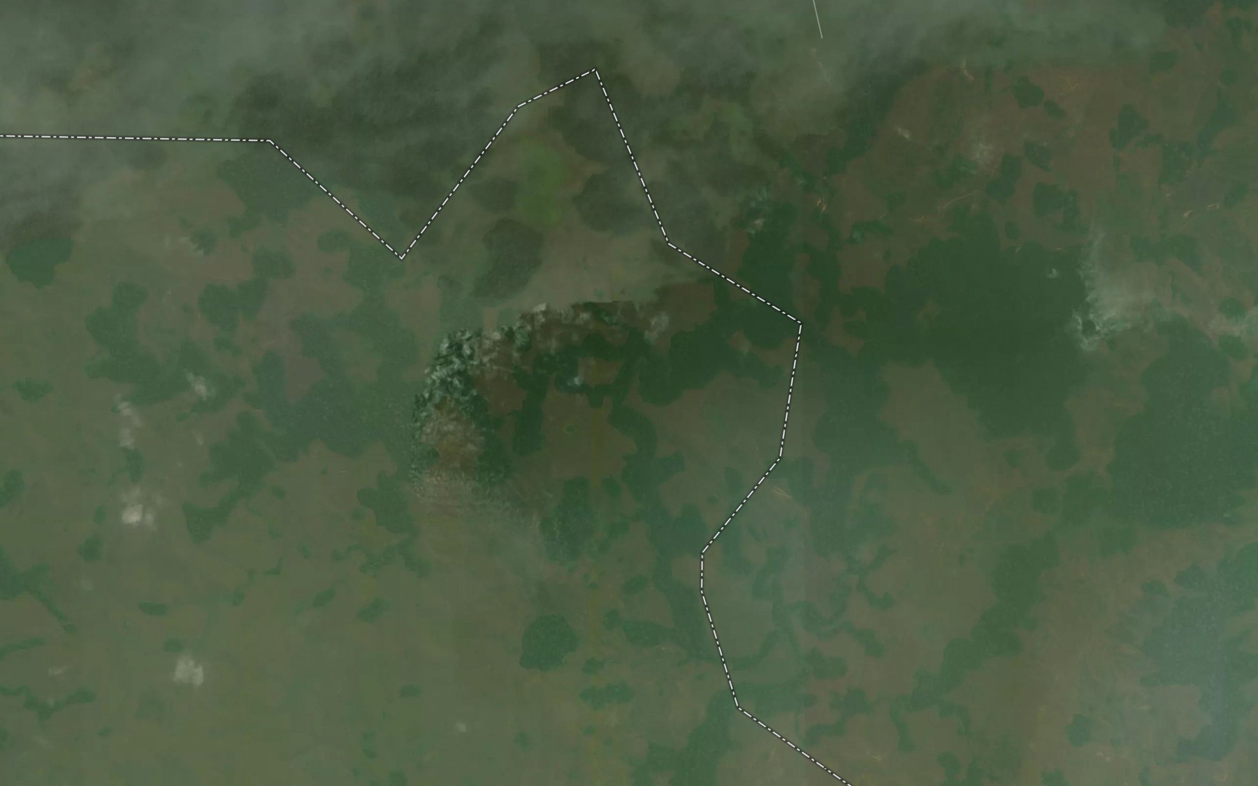 Satellite map of the Mombo