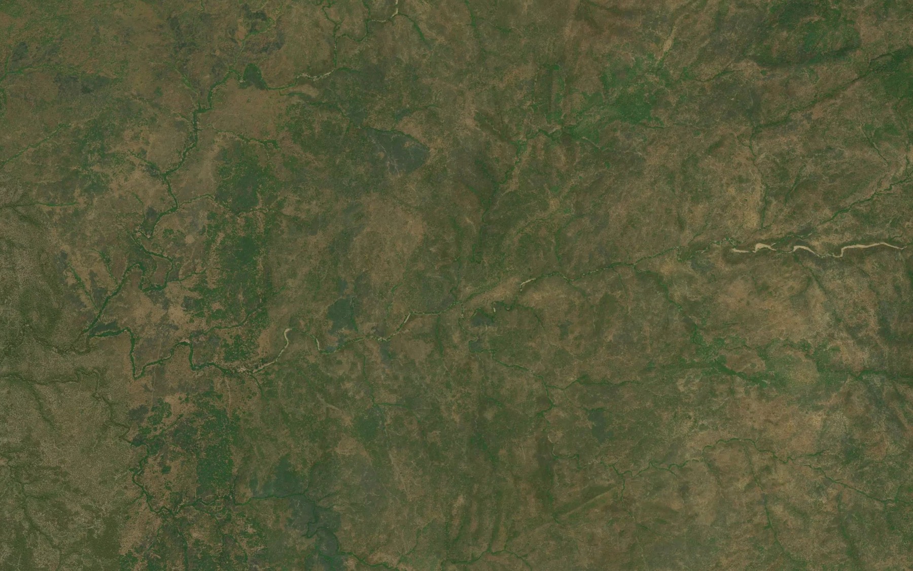 Satellite map of the Mbikati