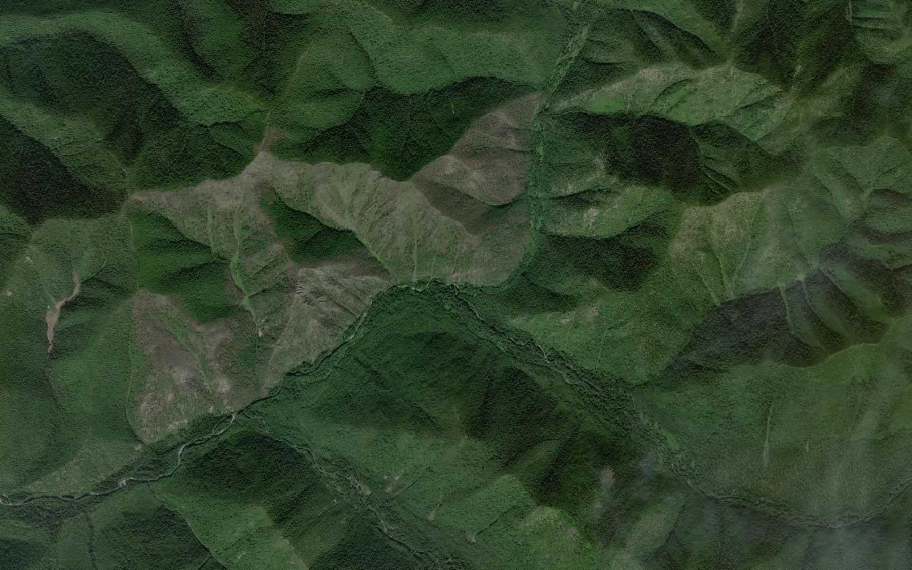 Satellite map of the Lugovoy