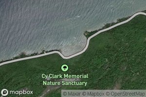 Satellite map of the Cat Harbor