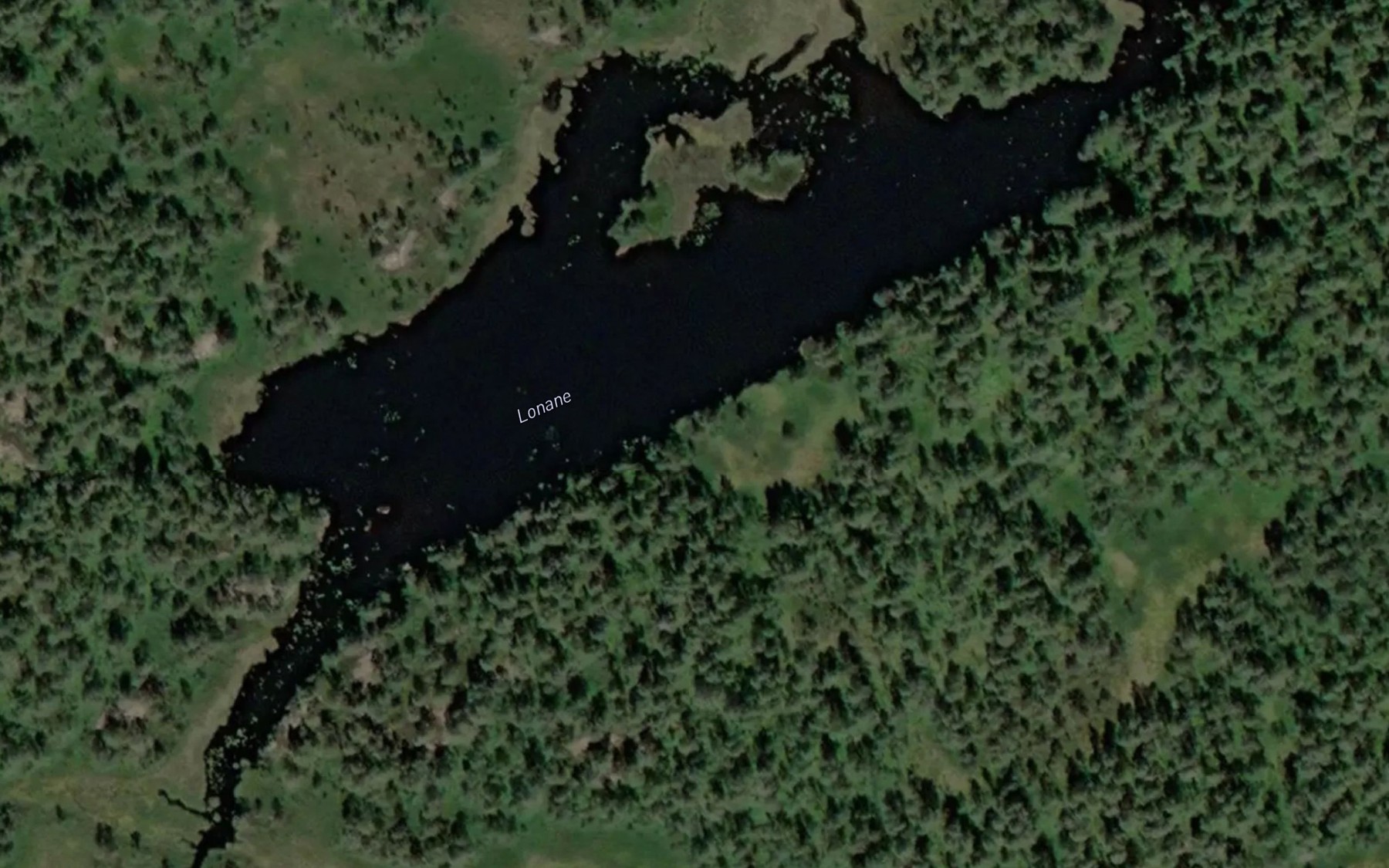 Satellite map of the Lonan