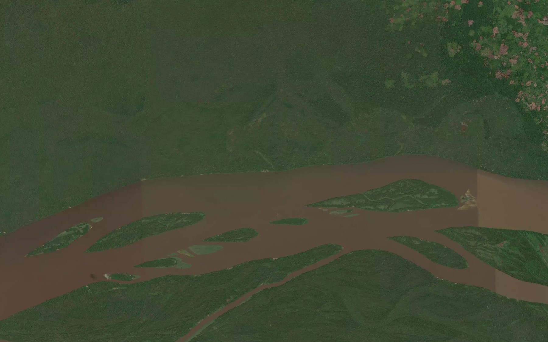 Satellite map of the Mihelenge