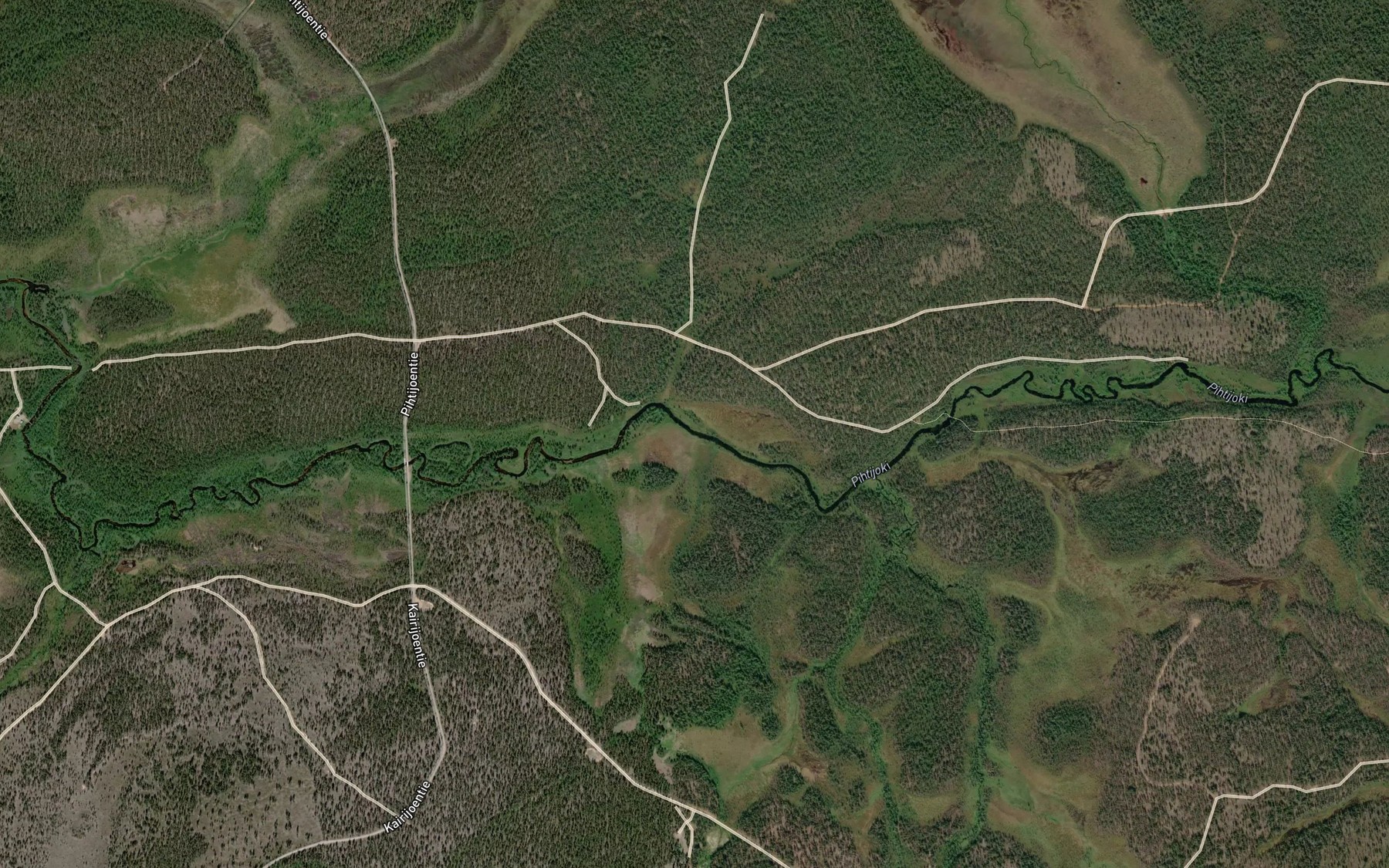 Satellite map of the Saarikahleenniva