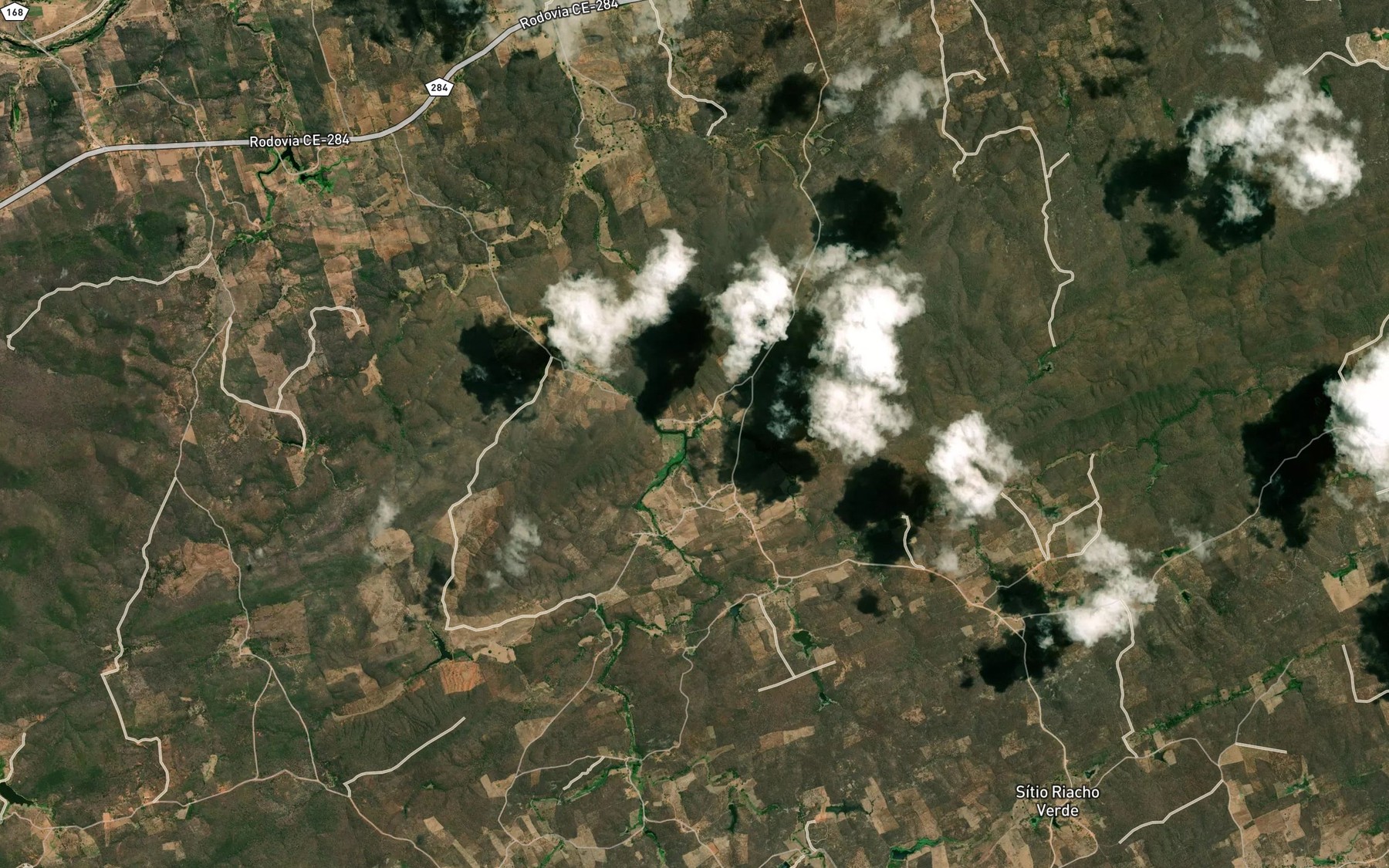 Satellite map of the Riacho da Picada