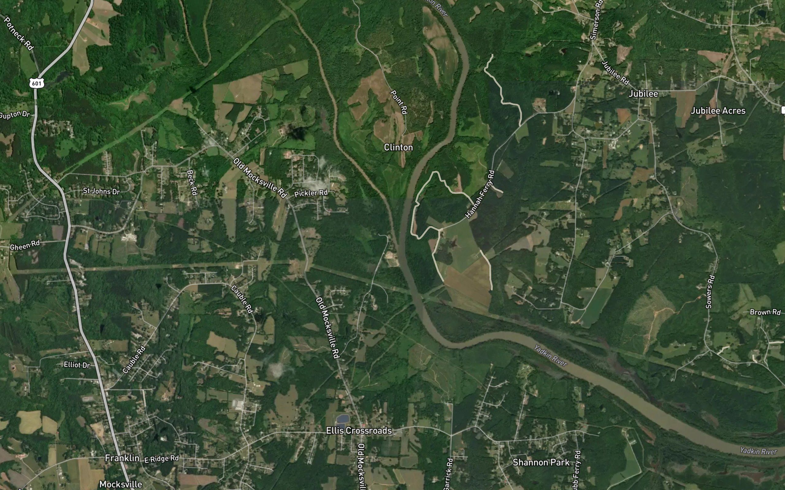 South Yadkin River