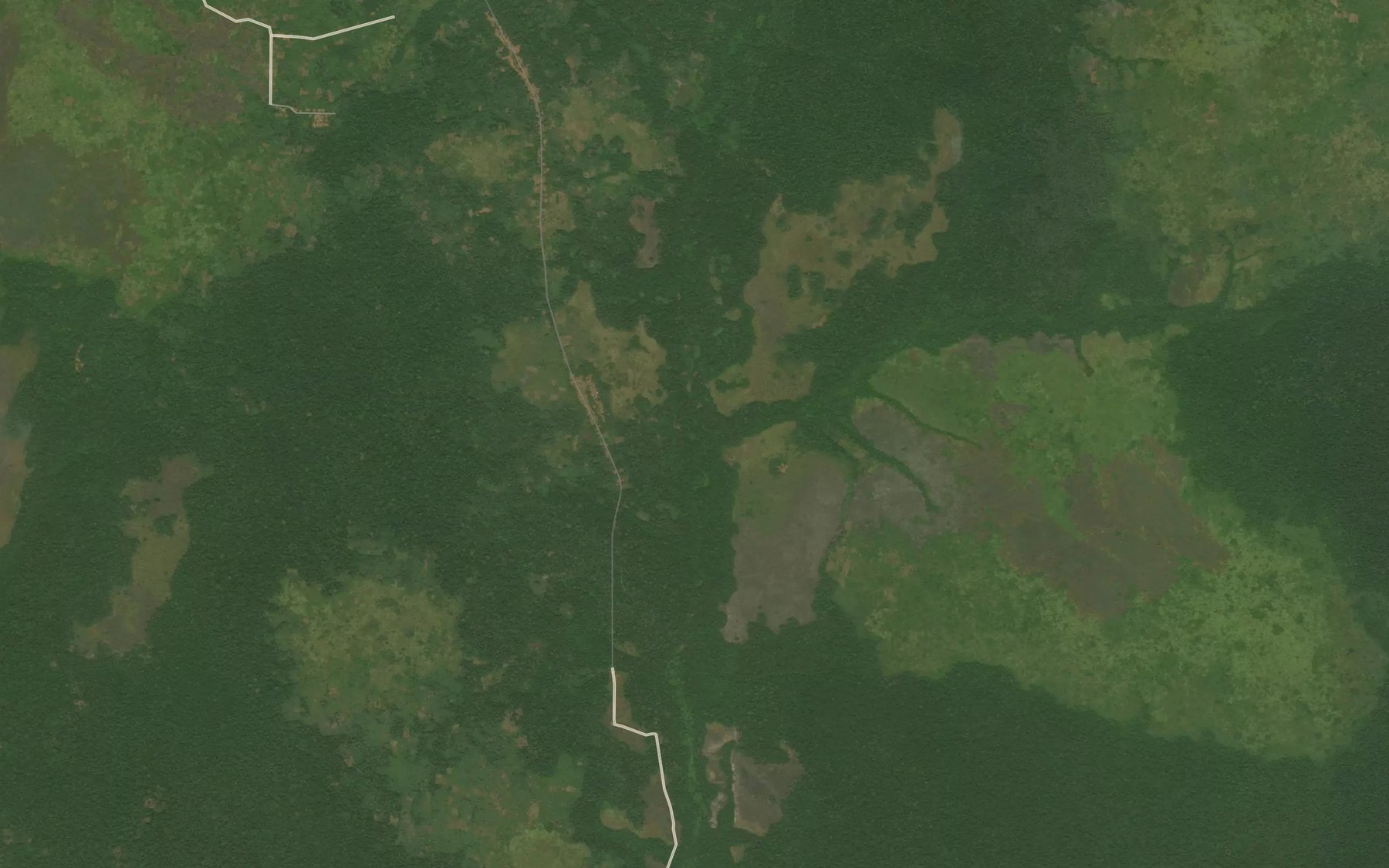 Satellite map of the Likwakodo