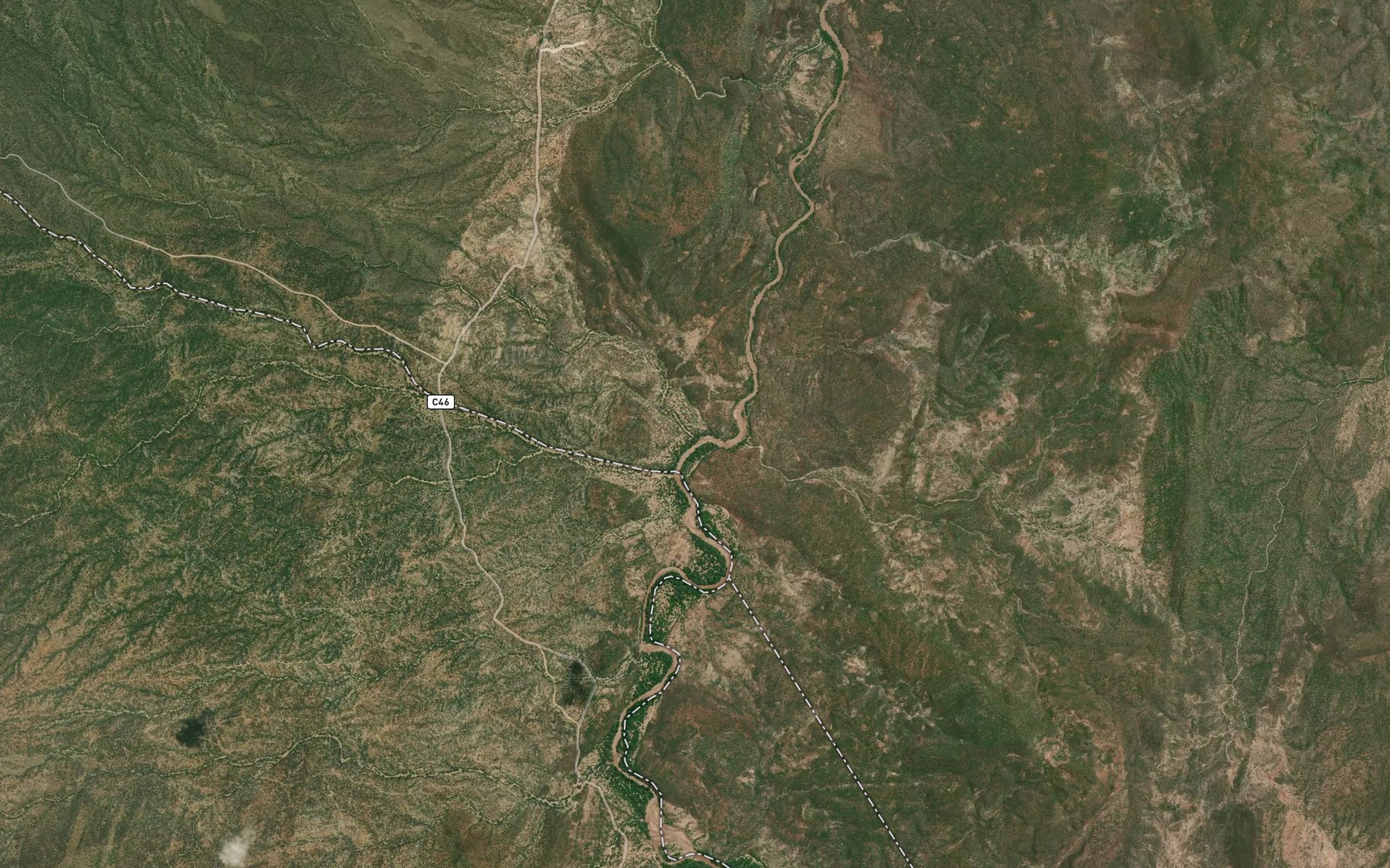 Satellite map of the Kalossia