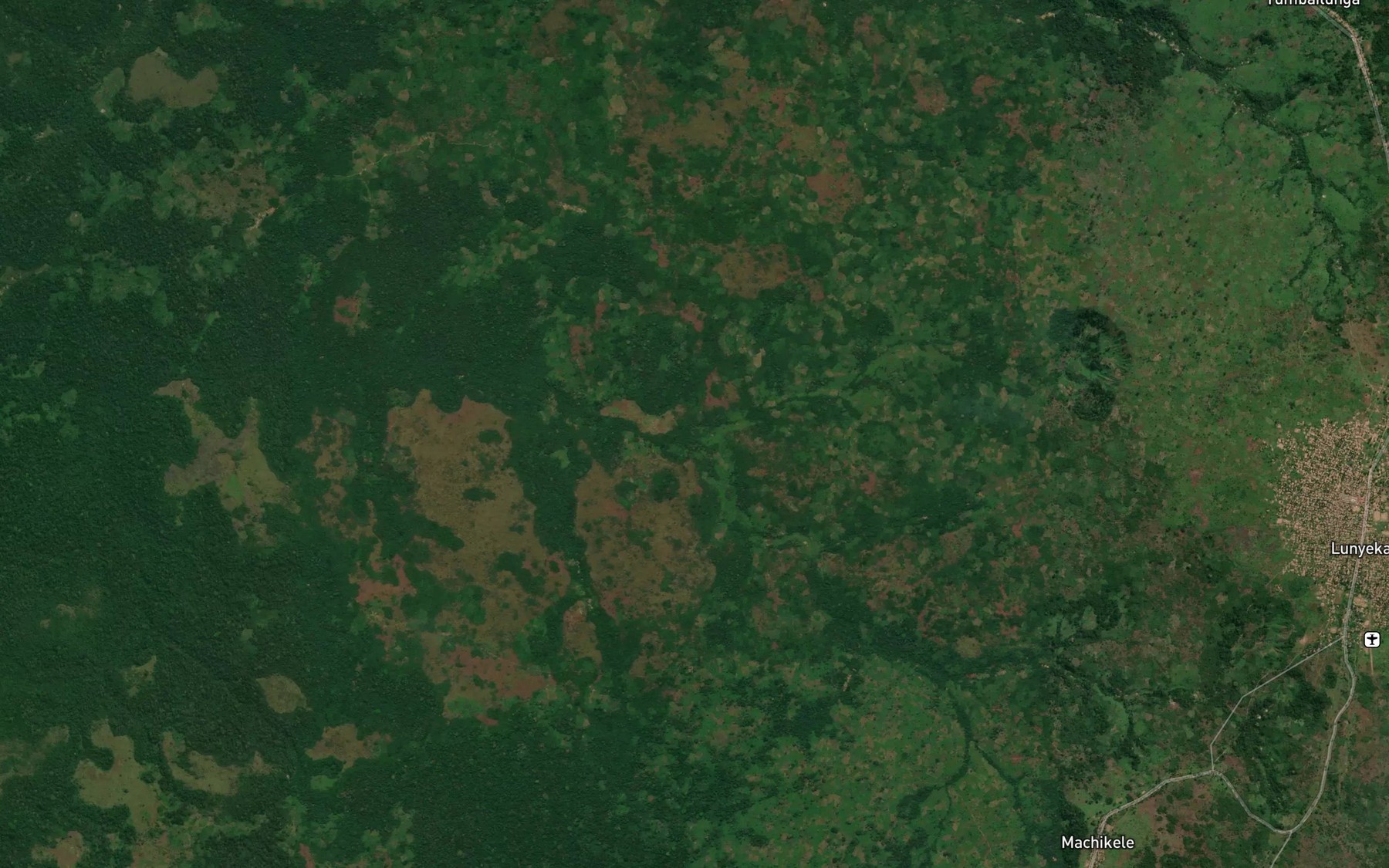 Satellite map of the Banoa