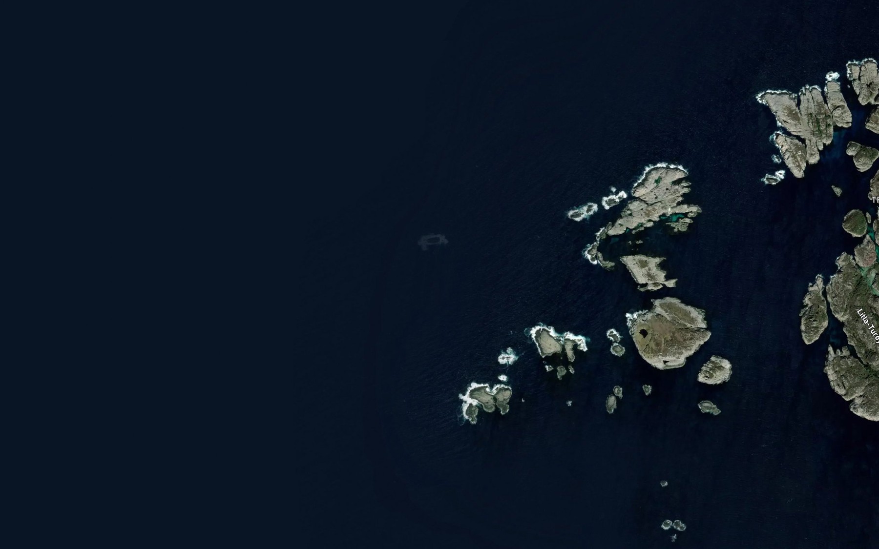 Satellite map of the Ertenskjerflui