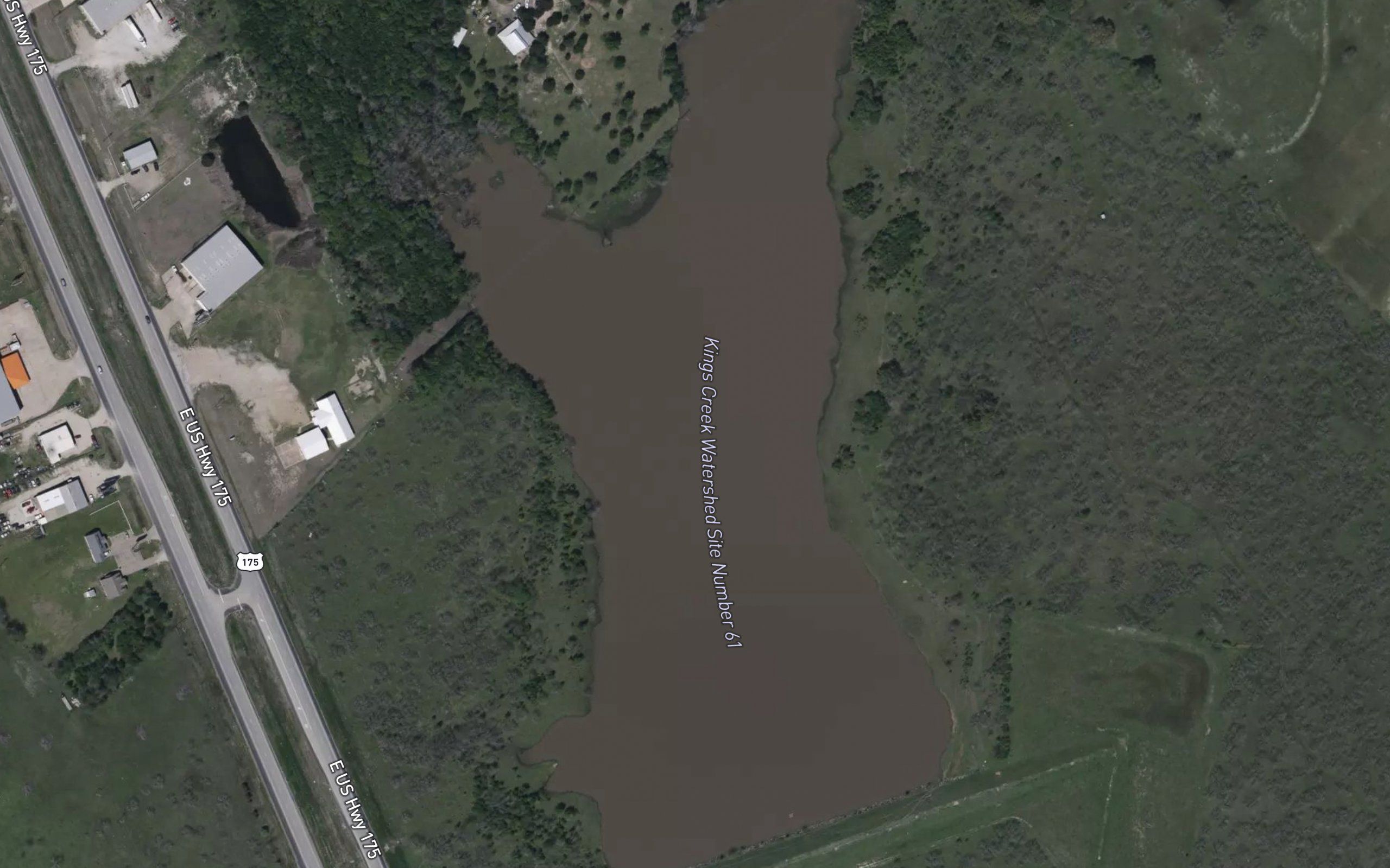 Kings Creek Watershed Site Number Sixtyone