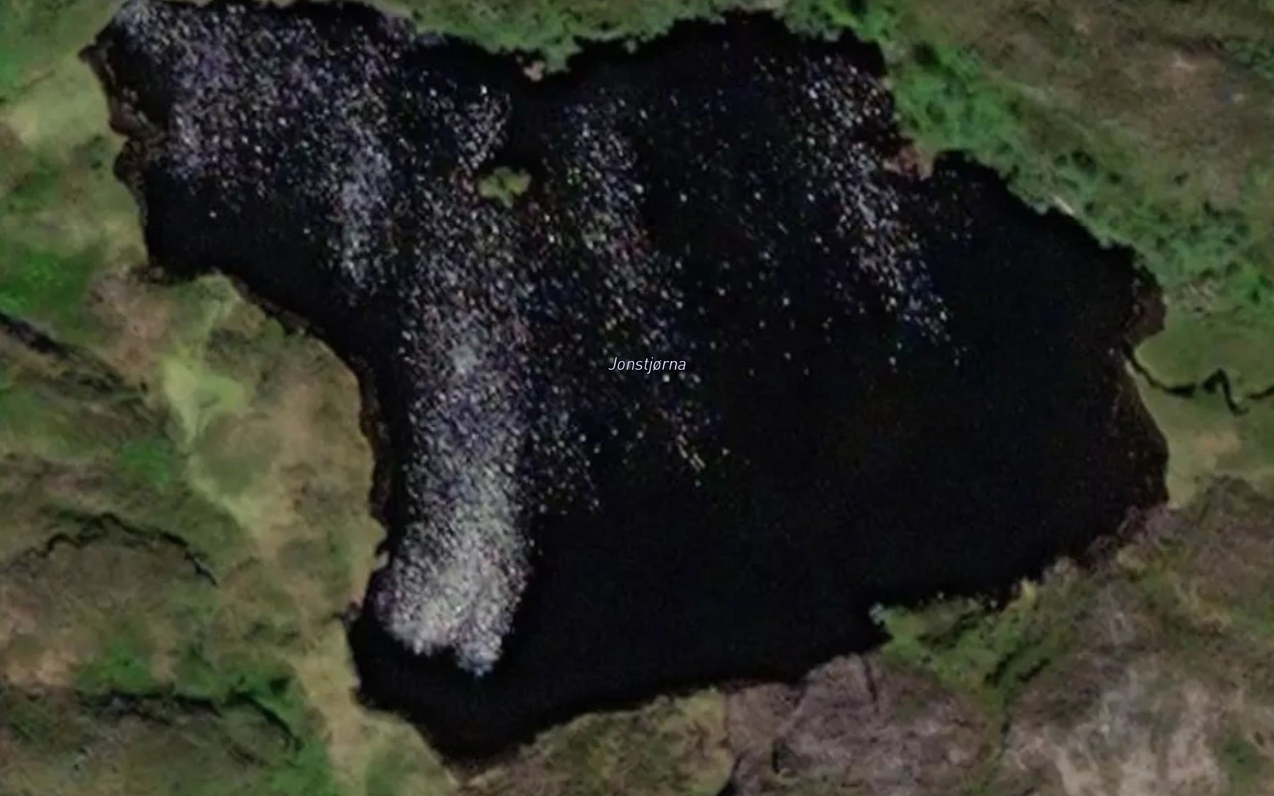 Satellite map of the Jonstjorna