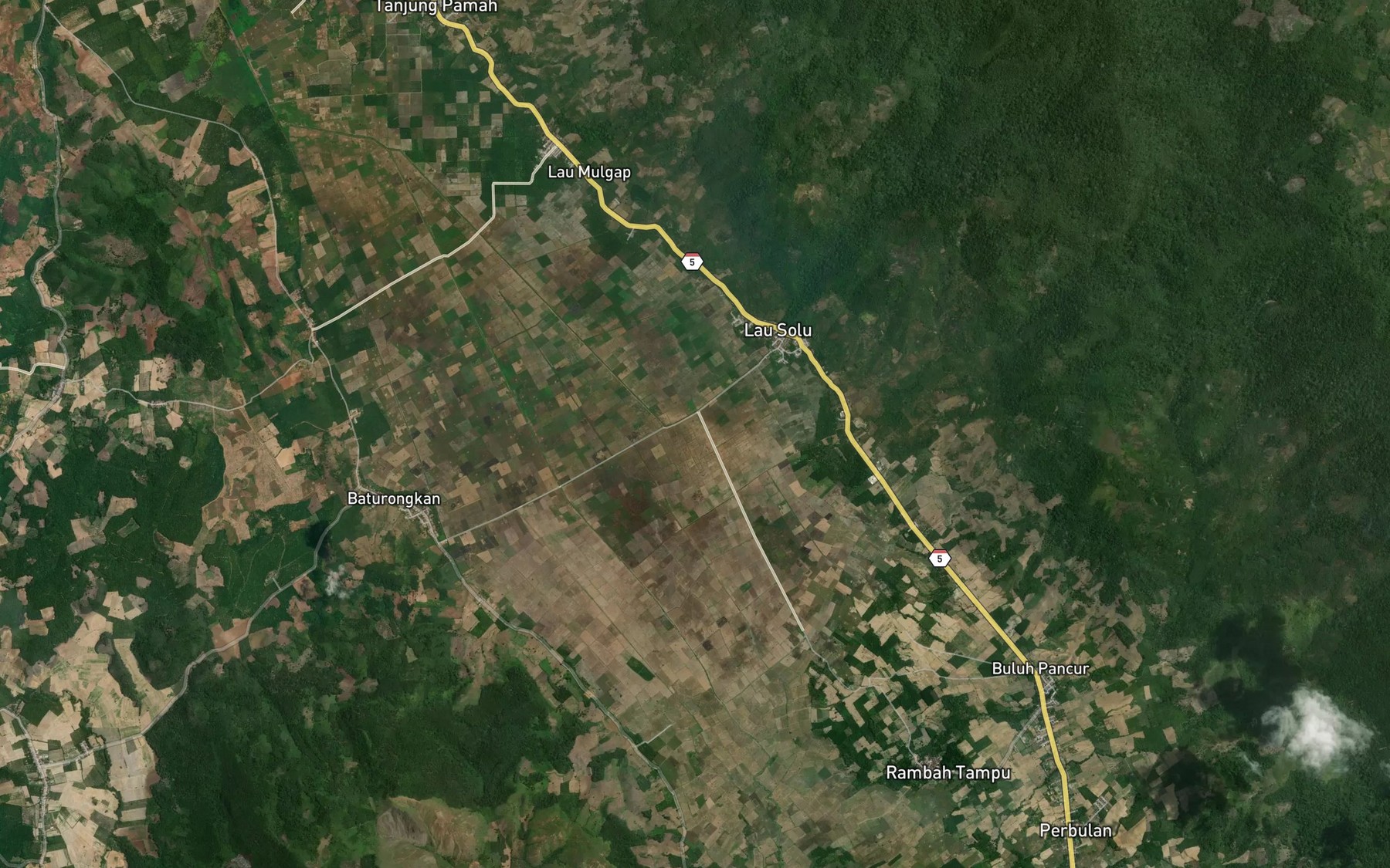 Satellite map of the Lao Solu