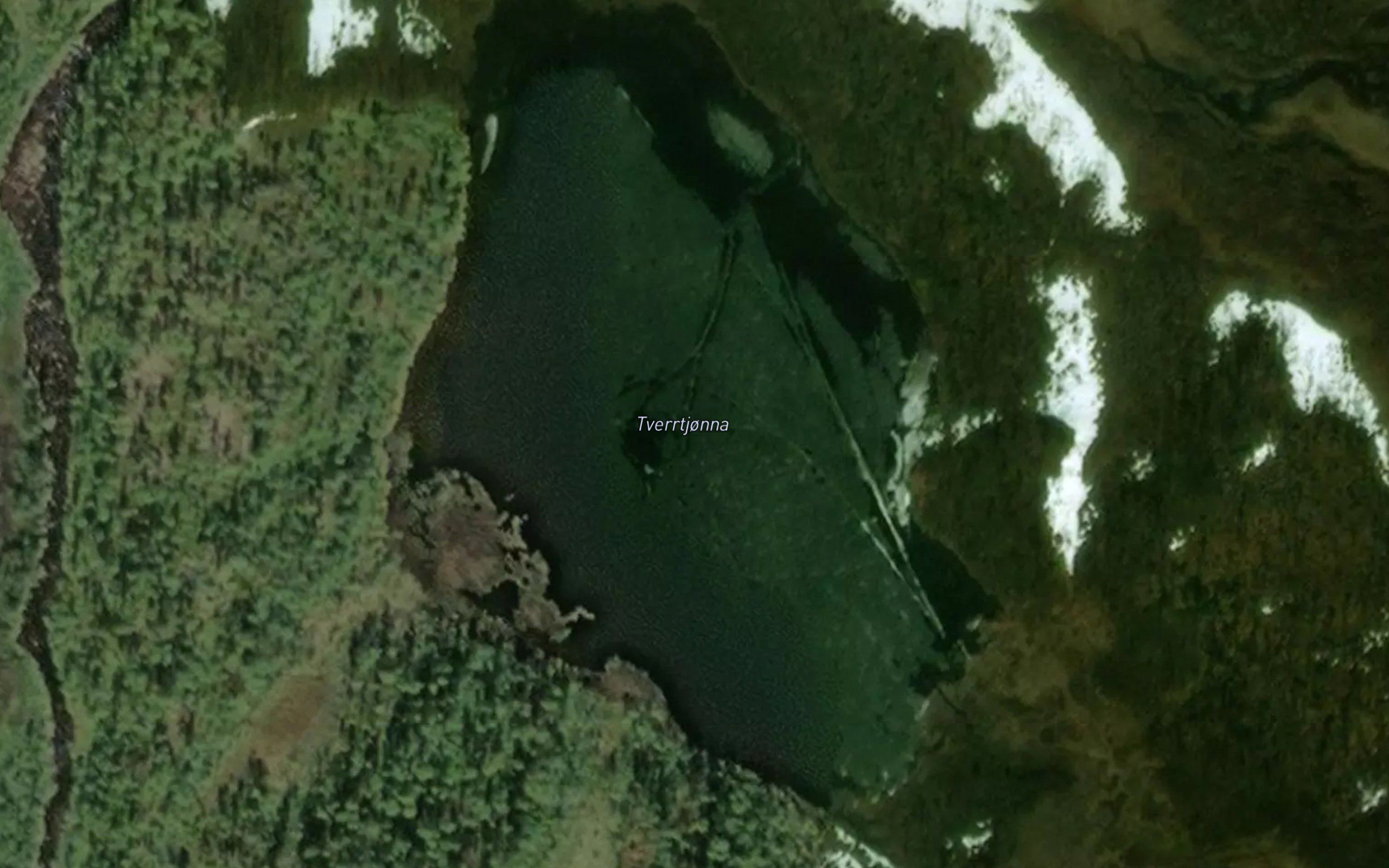 Tverrtjorna