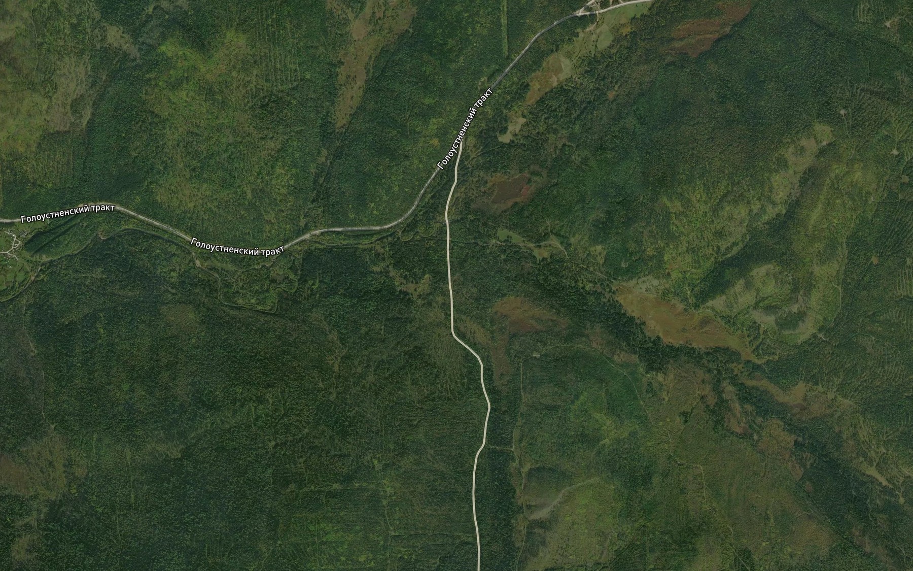 Satellite map of the Pravaya Ushakovka