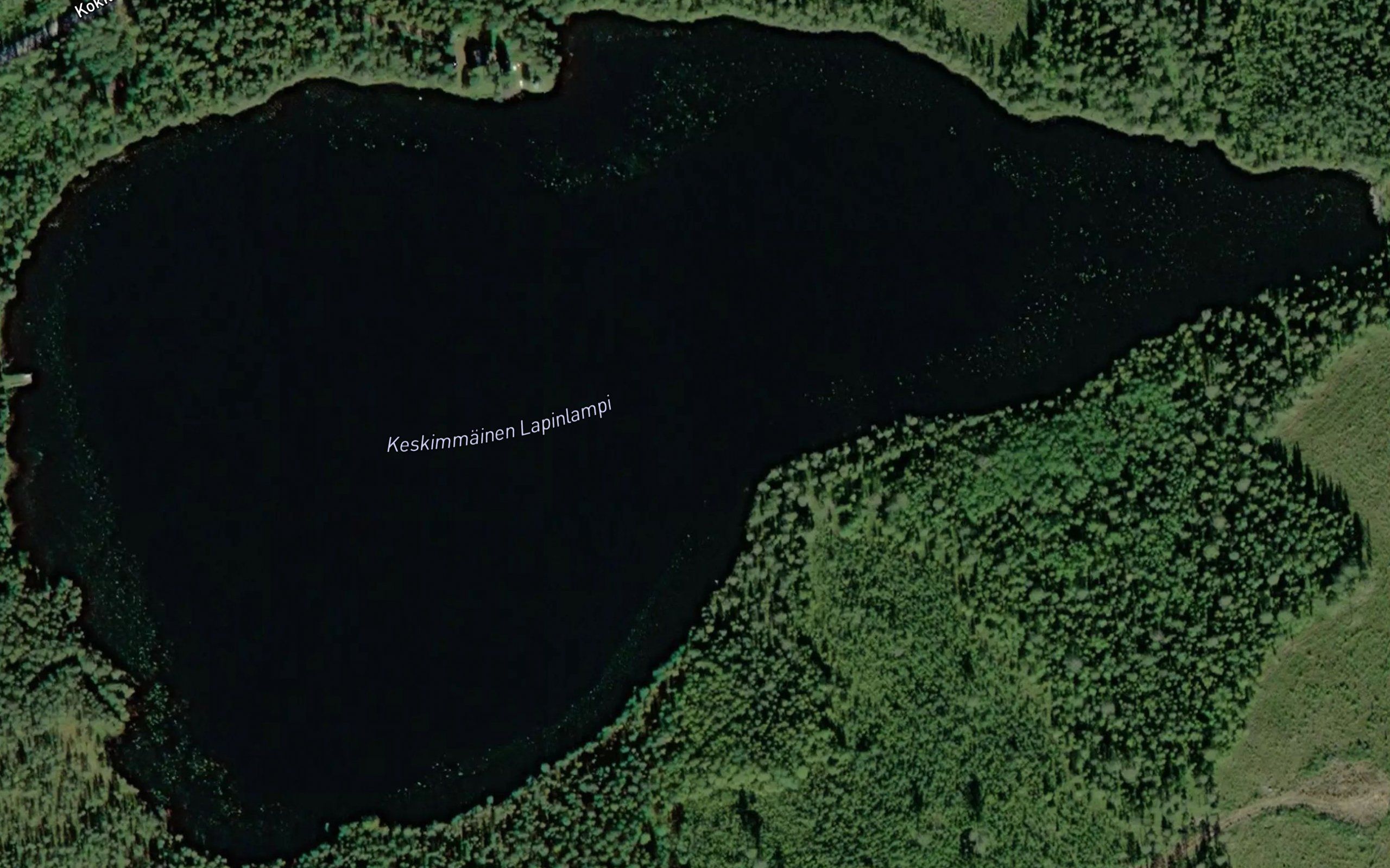 Keskimmainen Lapinlampi