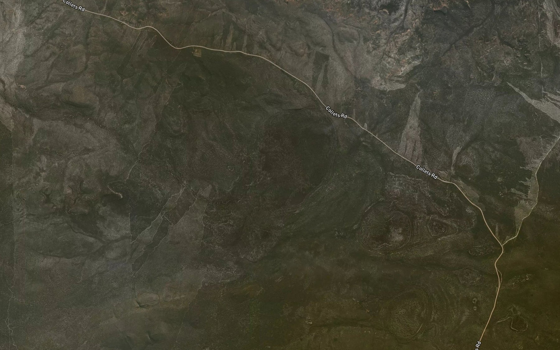 Satellite map of the Pabelup Lake