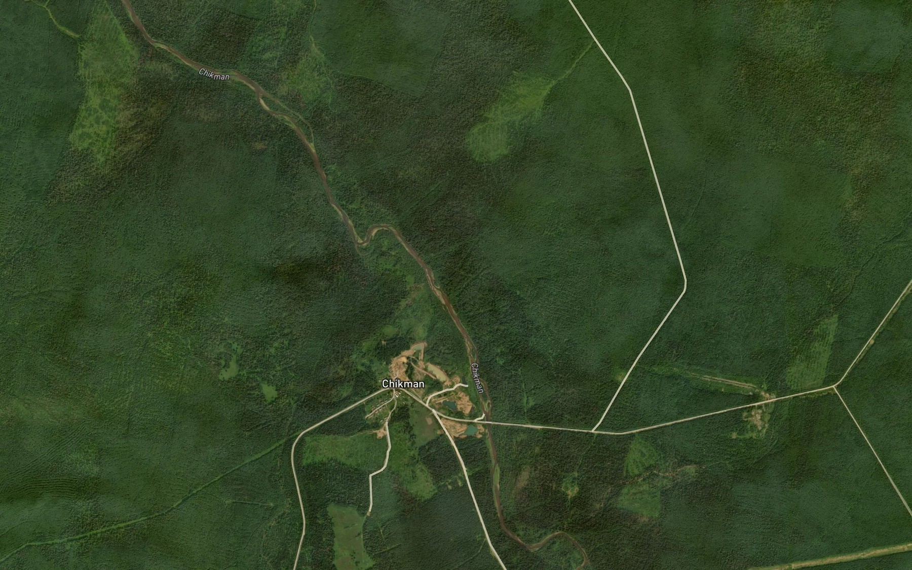 Satellite map of the Talitsa