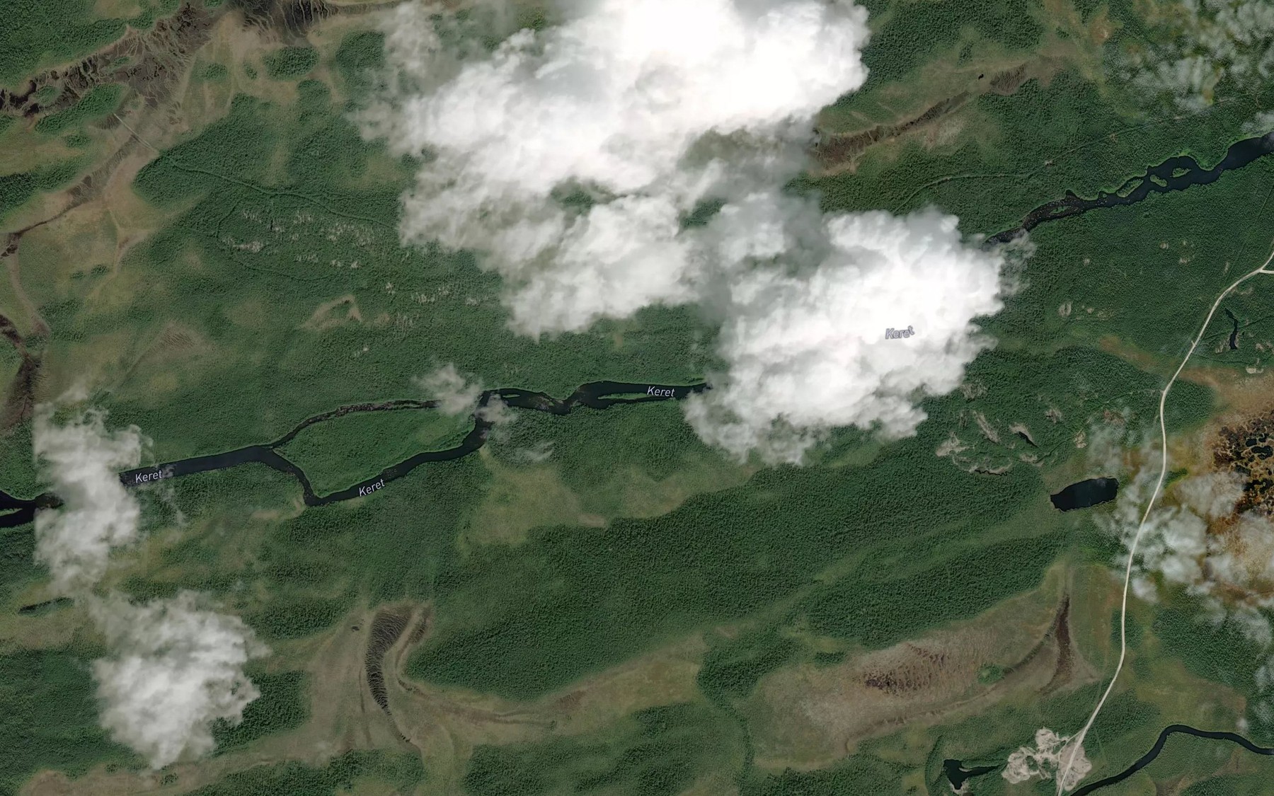 Satellite map of the Porog Kolupayevskiy