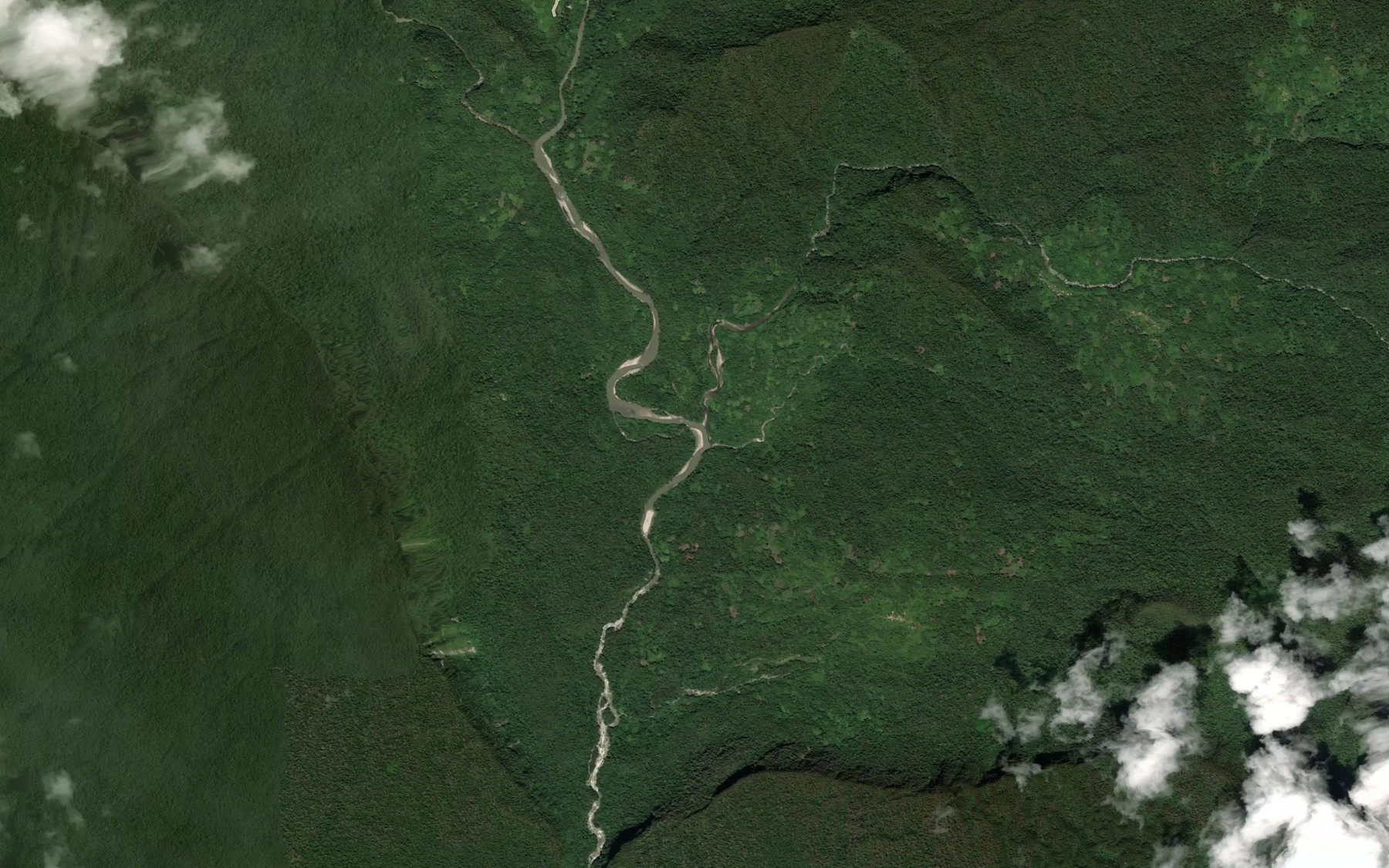 Satellite map of the Wok Feneng