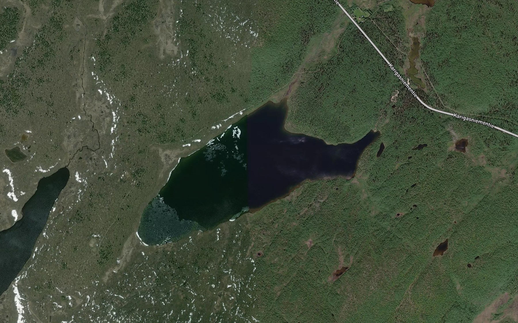 Satellite map of the Sierramjavri