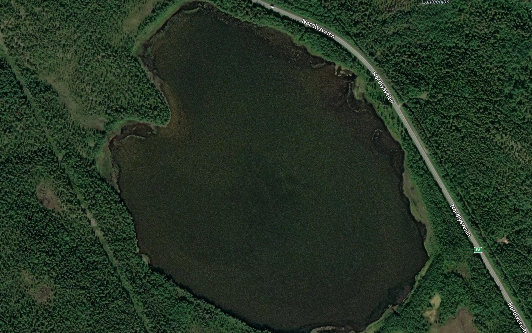 Satellite map of the Bajit Ivgojavri